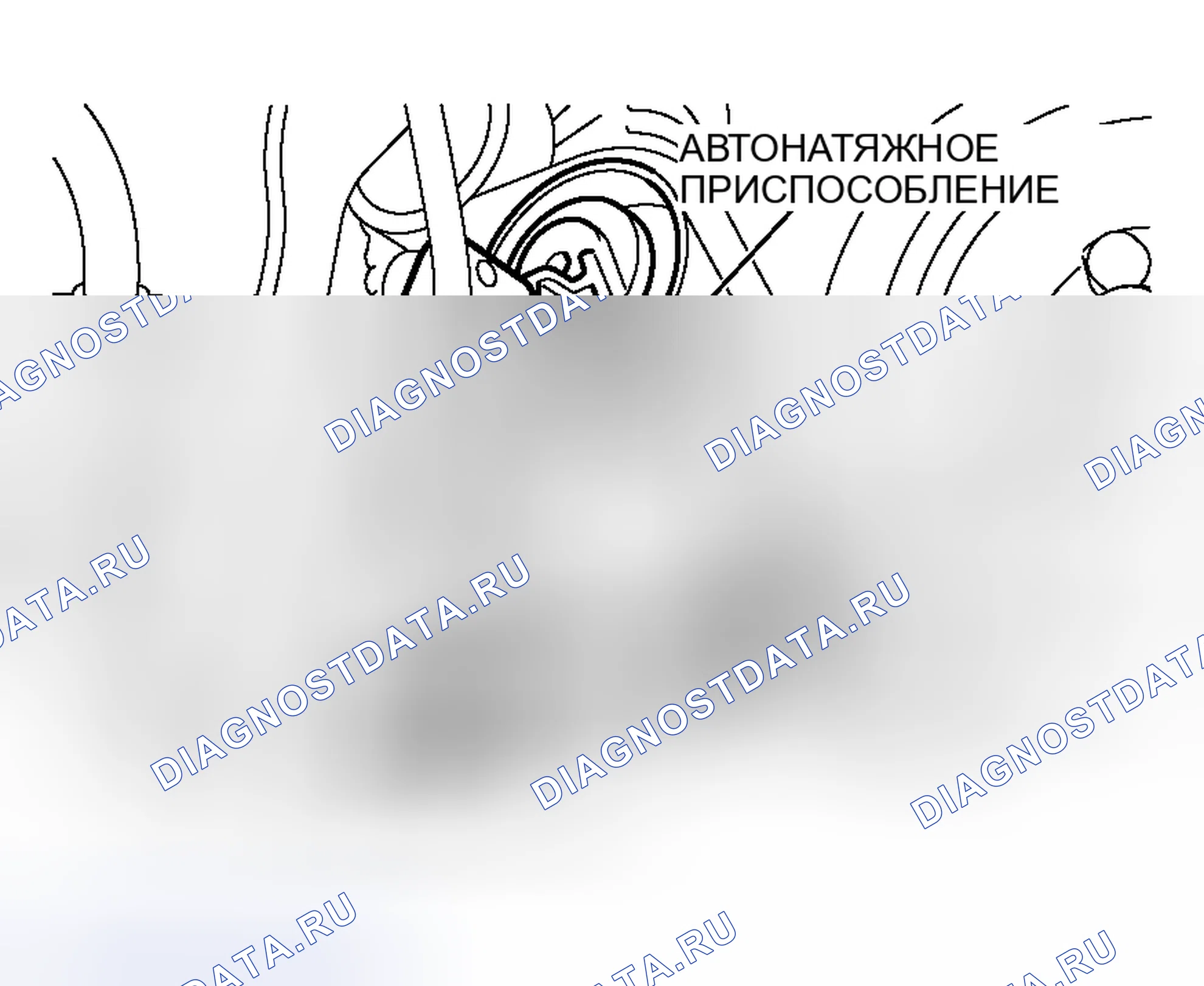 Рис. 186: < < B > > СНЯТИЕ ПРИВОДНОГО РЕМНЯ. Mitsubishi Lancer IX рестайлинг