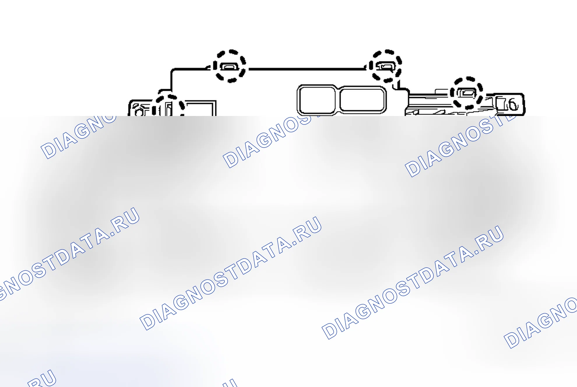 Рис. 96: ДЕМОНТАЖ. Toyota Avalon XX30