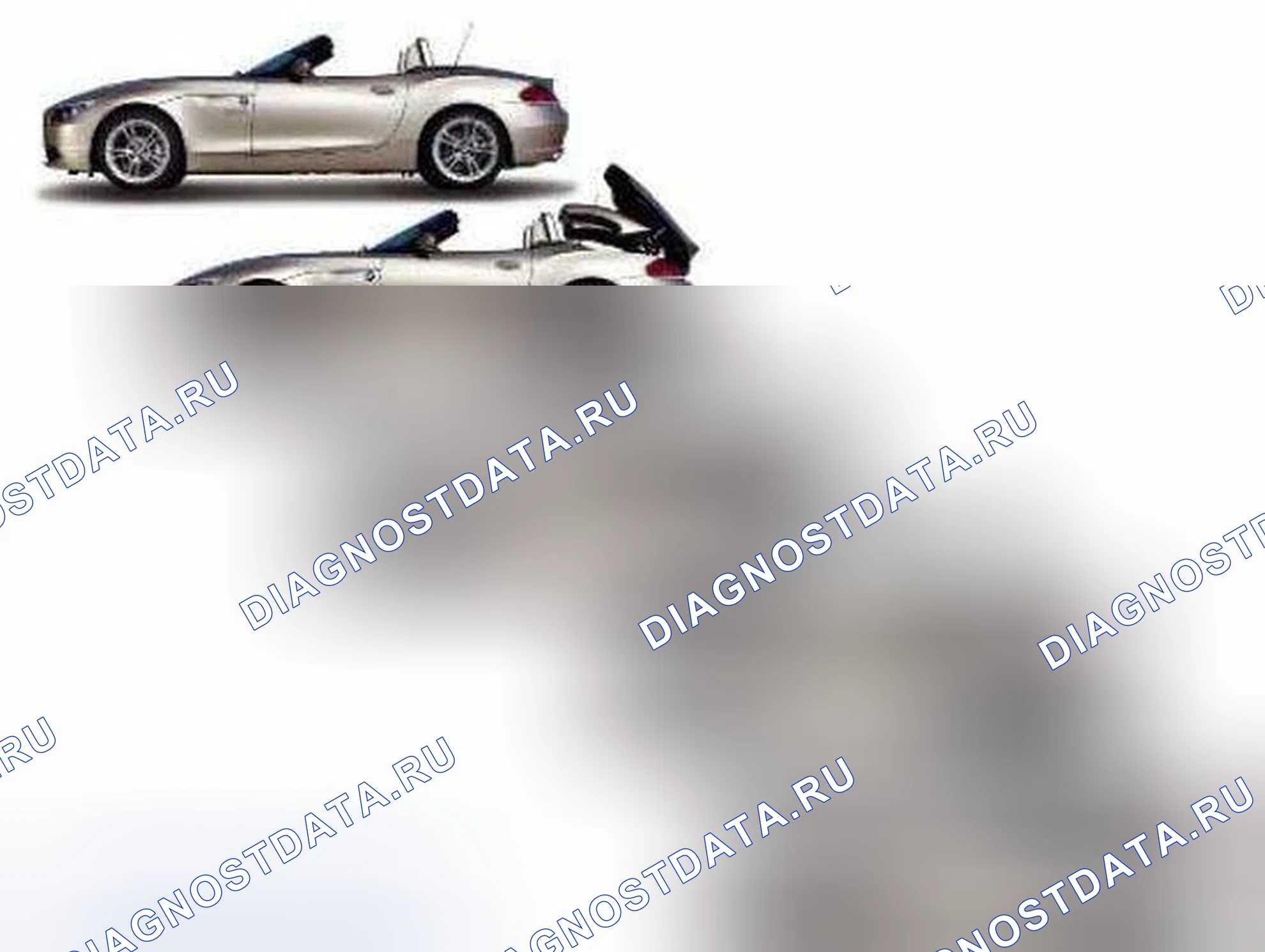 Рис. 151: ВЫДВИЖНАЯ КРЫШКА. BMW Z4 E89