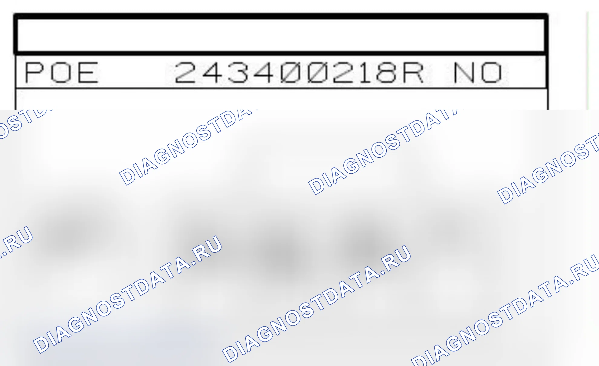 Распиновка разъёма 2232 — Заслонка нагретого двигателя. Renault Captur I