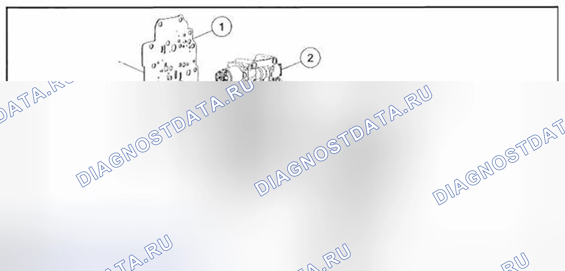 Рис. 497: Корпус соленоида. Mazda Tribute II