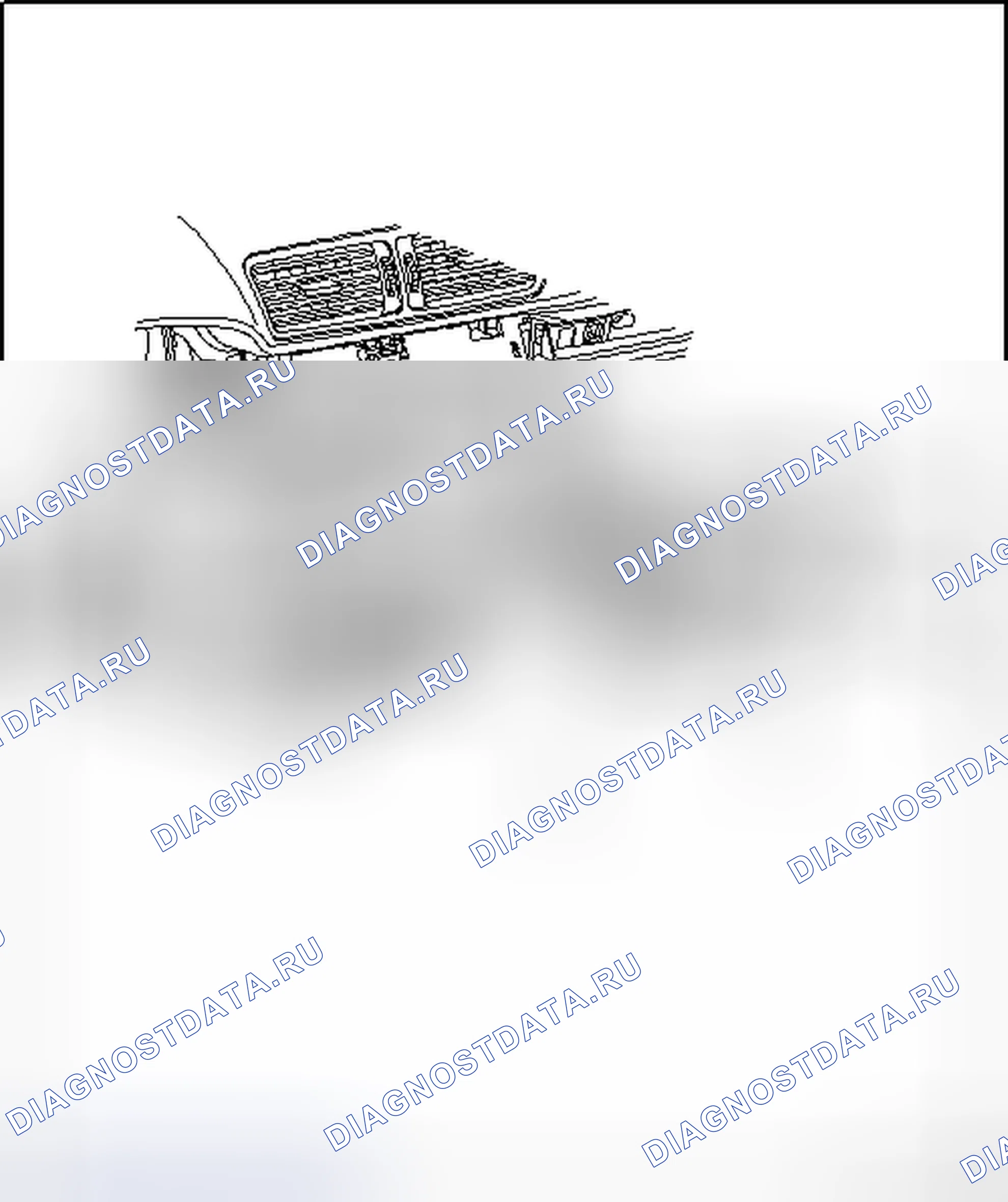 Рис. 94: ЦЕНТРАЛЬНЫЙ ОТСЕК. Volkswagen Passat B6