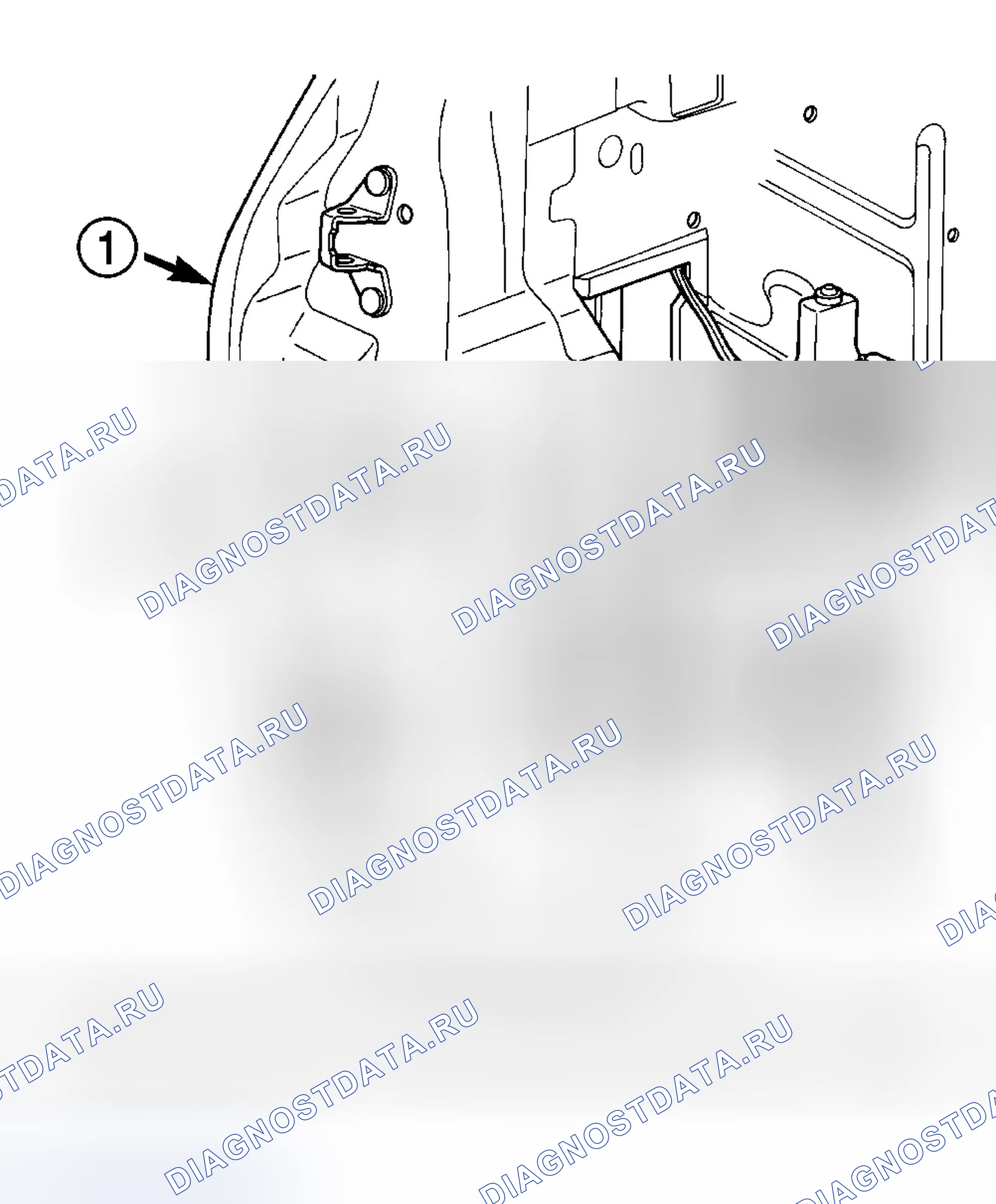 Рис. 20: ДЕМОНТАЖ. Dodge Grand Caravan IV