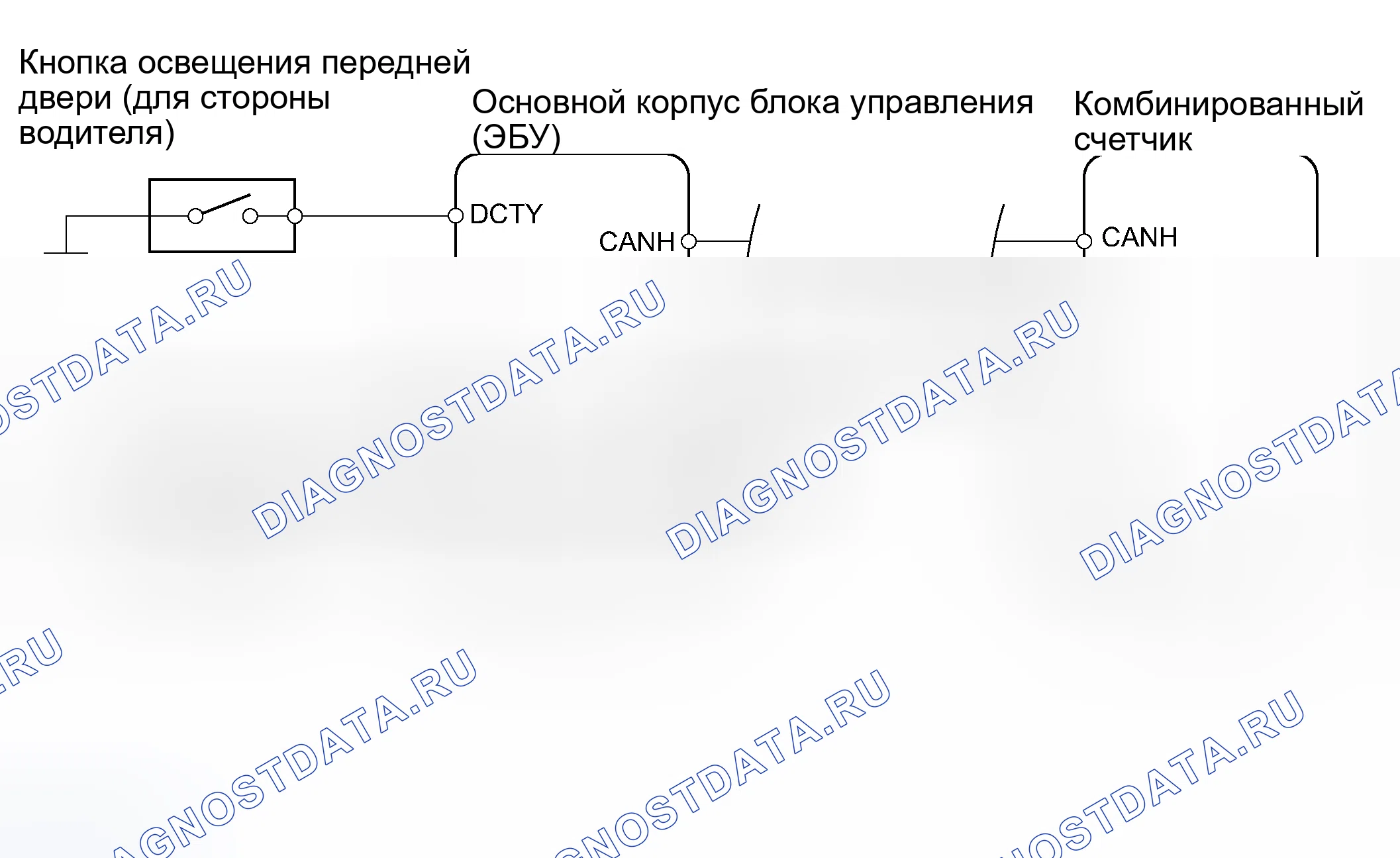 Рис. 90: электросхема. Toyota RAV4 III