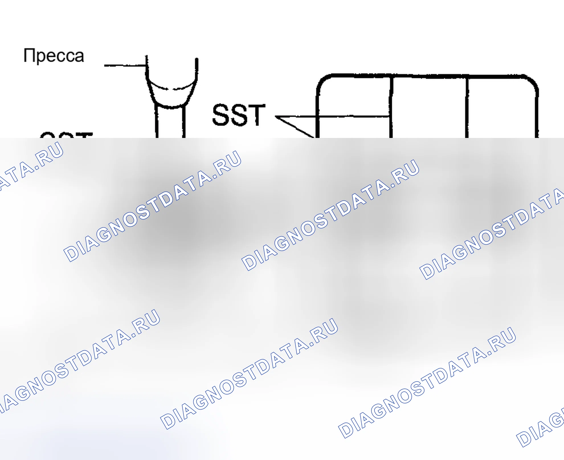 Рис. 63: ПОВТОРНАЯ СБОРКА. Toyota Sequoia I рестайлинг
