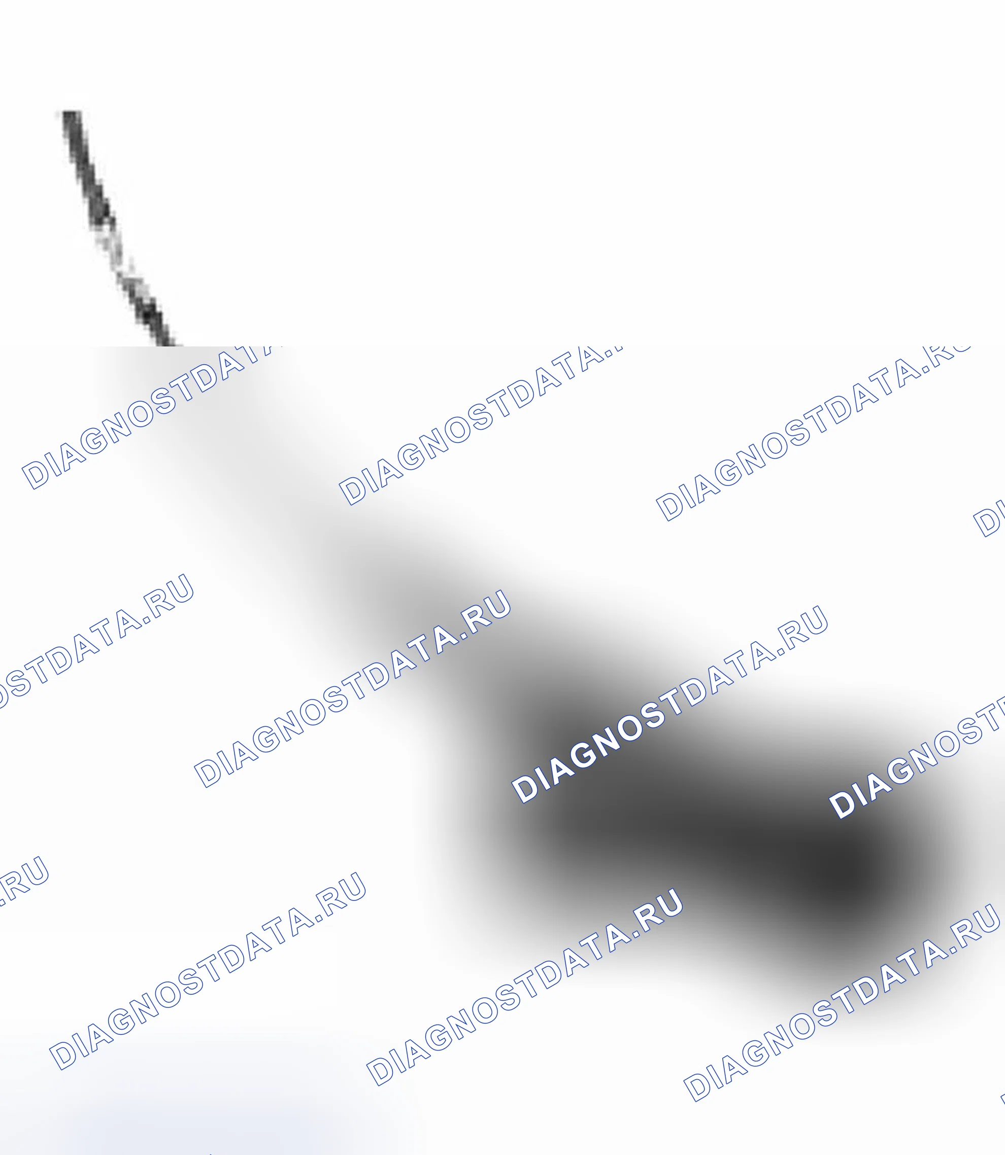 Рис. 584: Идентификация триггерного зажима. BMW X5 E53