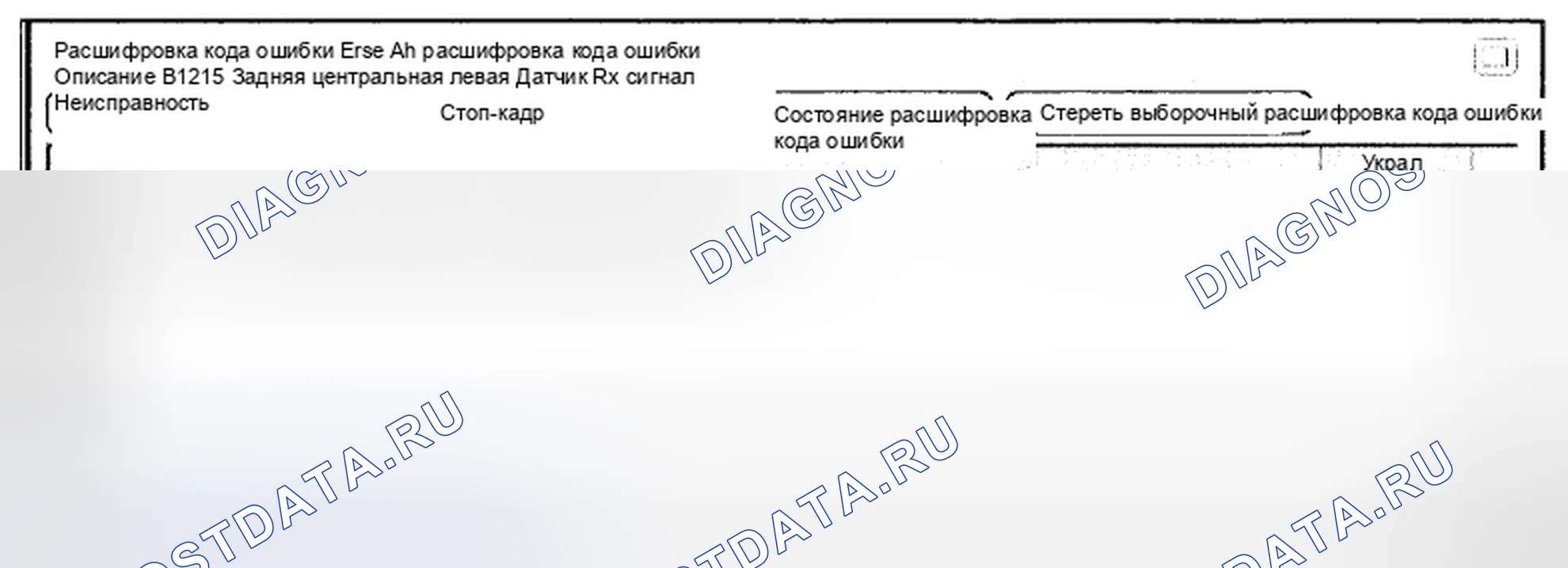 Рис. 212: Анализ данных Scantool. Hyundai Genesis I