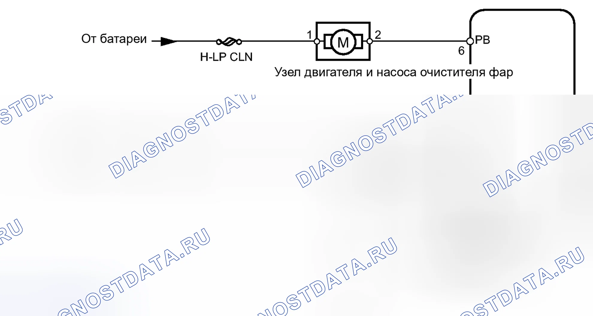 Рис. 110: электросхема. Toyota Land Cruiser 200 рестайлинг