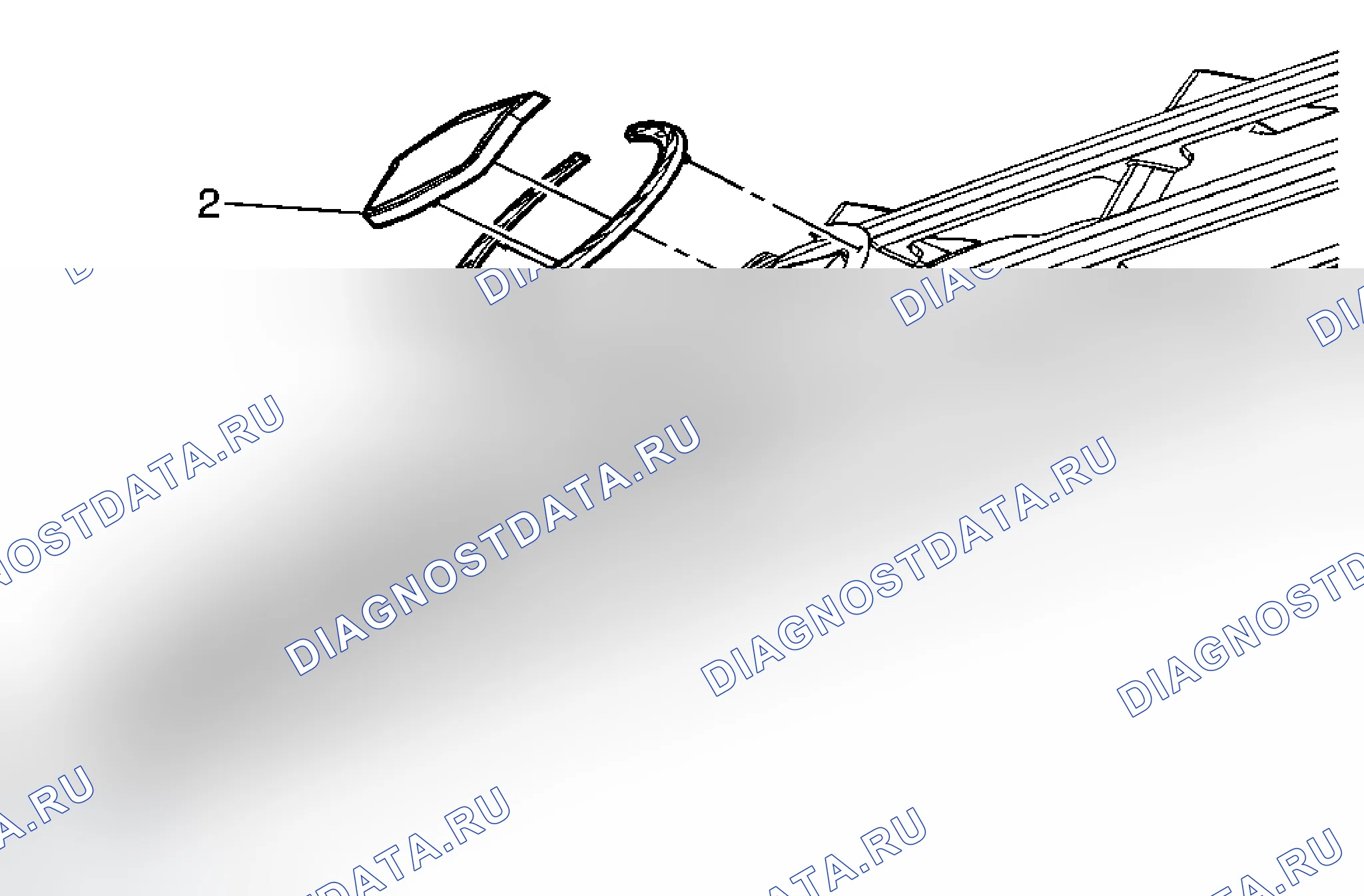 Рис. 6: Замена эмблемы - Решетка (без K59). Cadillac STS I