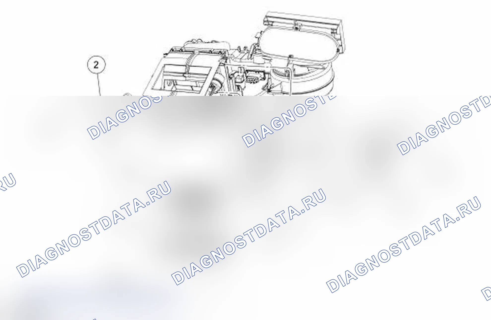 Рис. 22: Сердцевина нагревателя. Ford Explorer IV