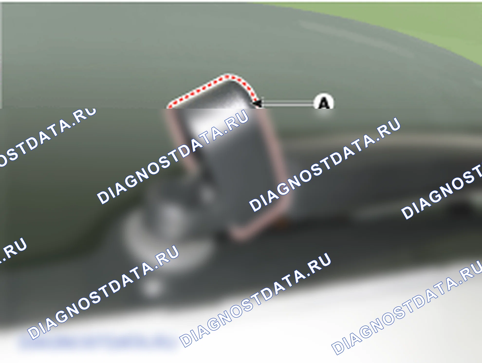 Снятие электродвигателя заднего стеклоочистителя. Hyundai GRAND i10/Xcent BA