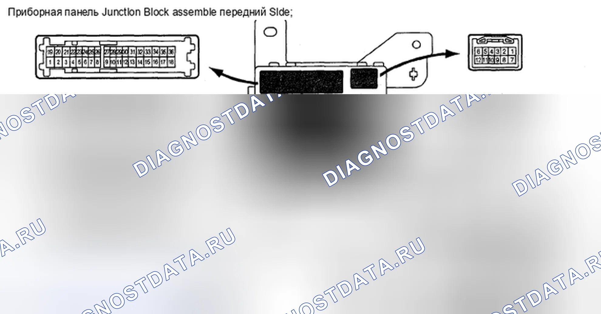 Рис. 28: ПРОЦЕДУРА КОНТРОЛЯ. Toyota Sienna II рестайлинг