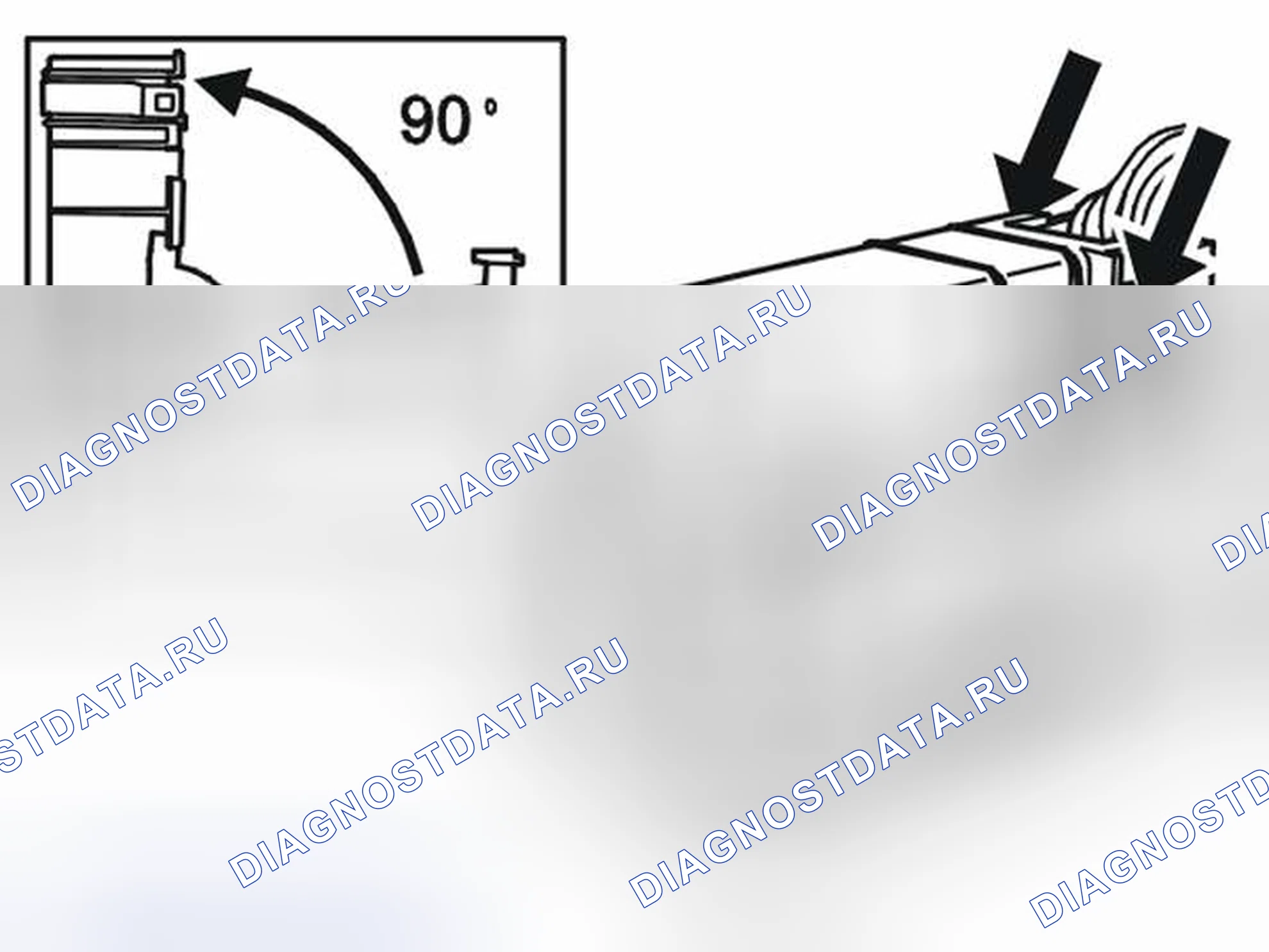 Рис. 9: ПОДКЛЮЧЕНИЕ break-out box (тестер-адаптер). Volvo V50 I рестайлинг