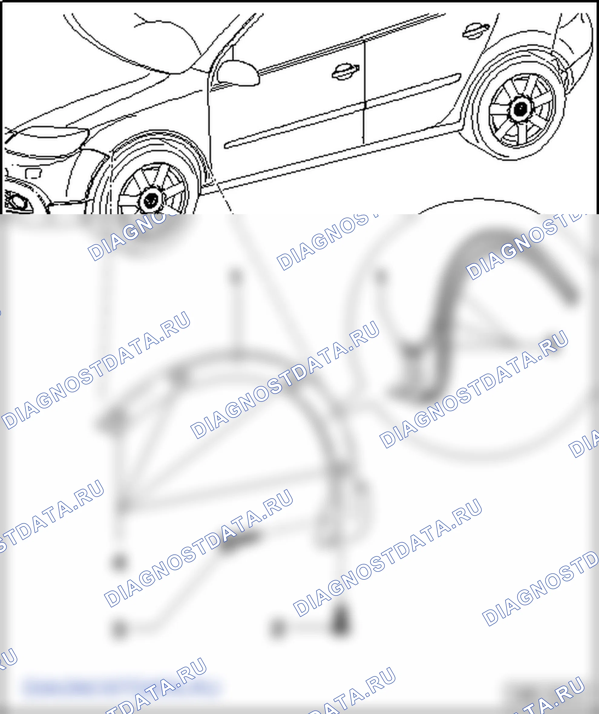 Заказные навесные детали. Volkswagen Golf Plus I