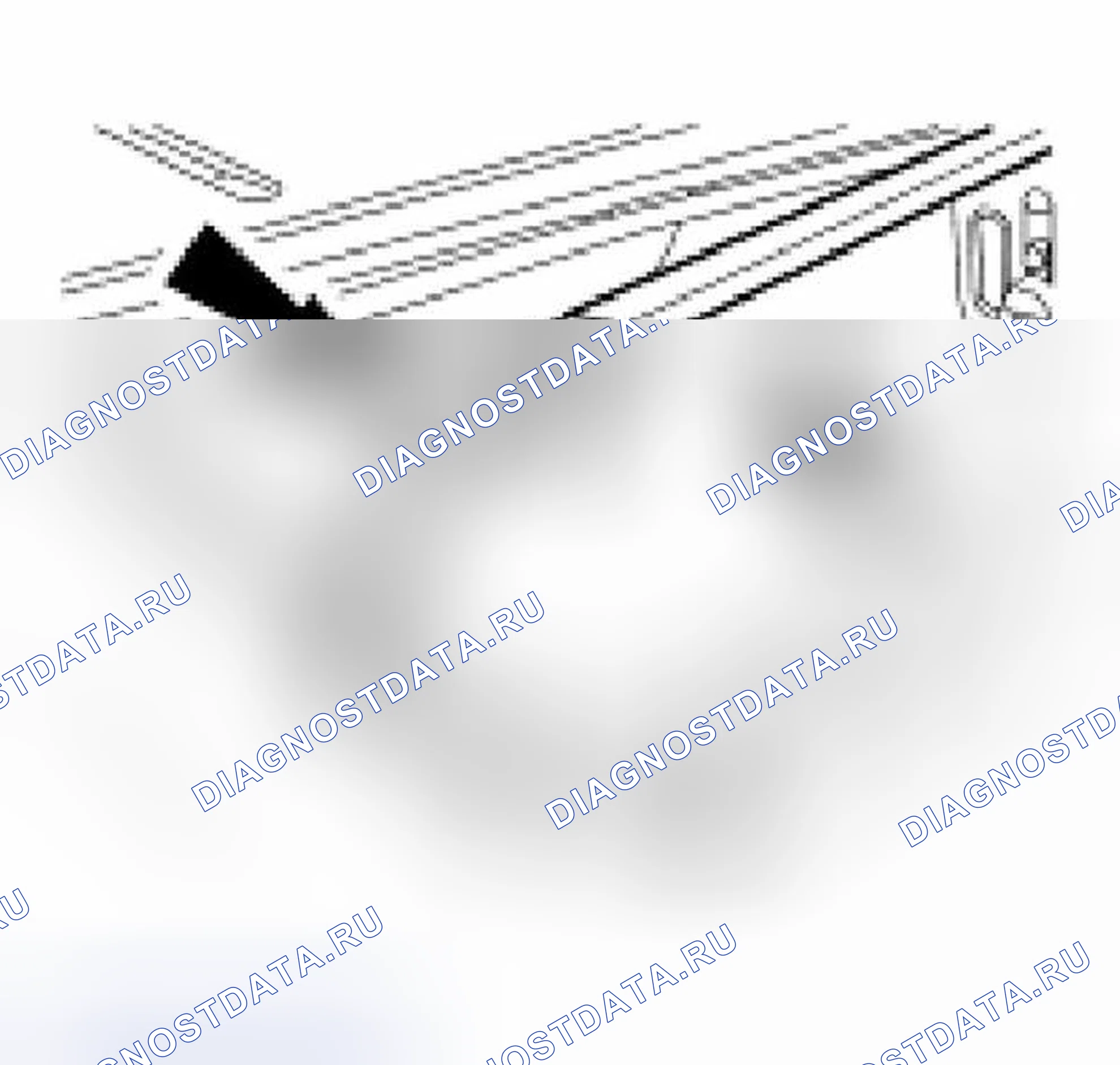 Рис. 28: Дефлектор воздуха. Hyundai Lantra I