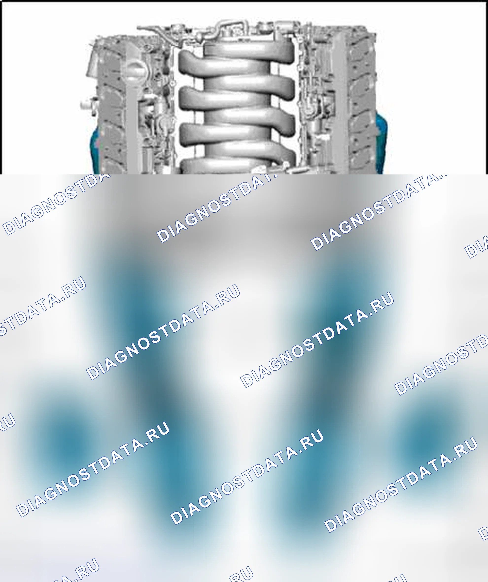 Рис. 446: Кислородный датчик, обзор сборки. Audi S6 C6 рестайлинг