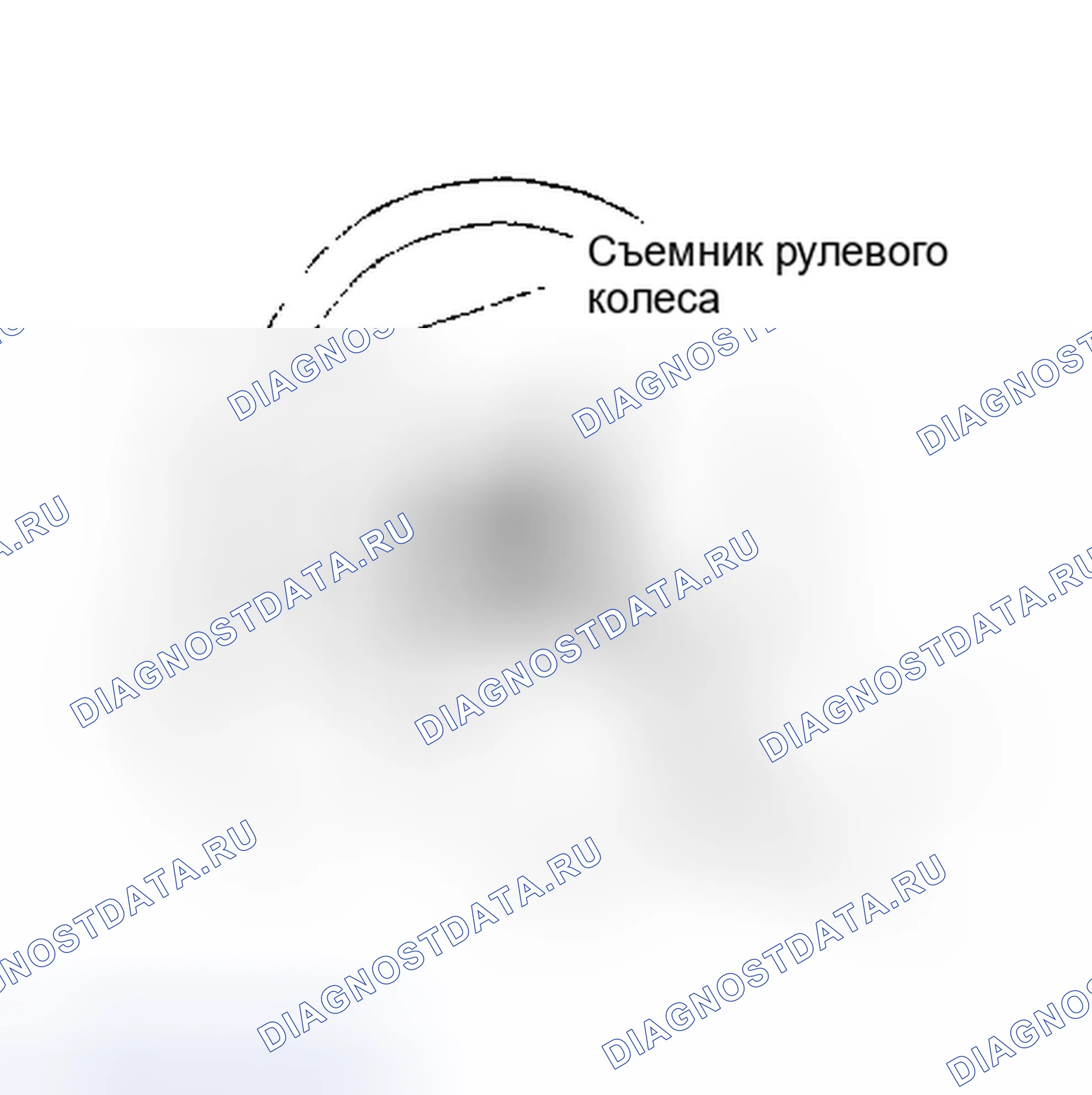 Рис. 1: Использование съемника для снятия рулевого колеса. Передние колеса должны находиться в положении прямо.. Toyota Celica A60