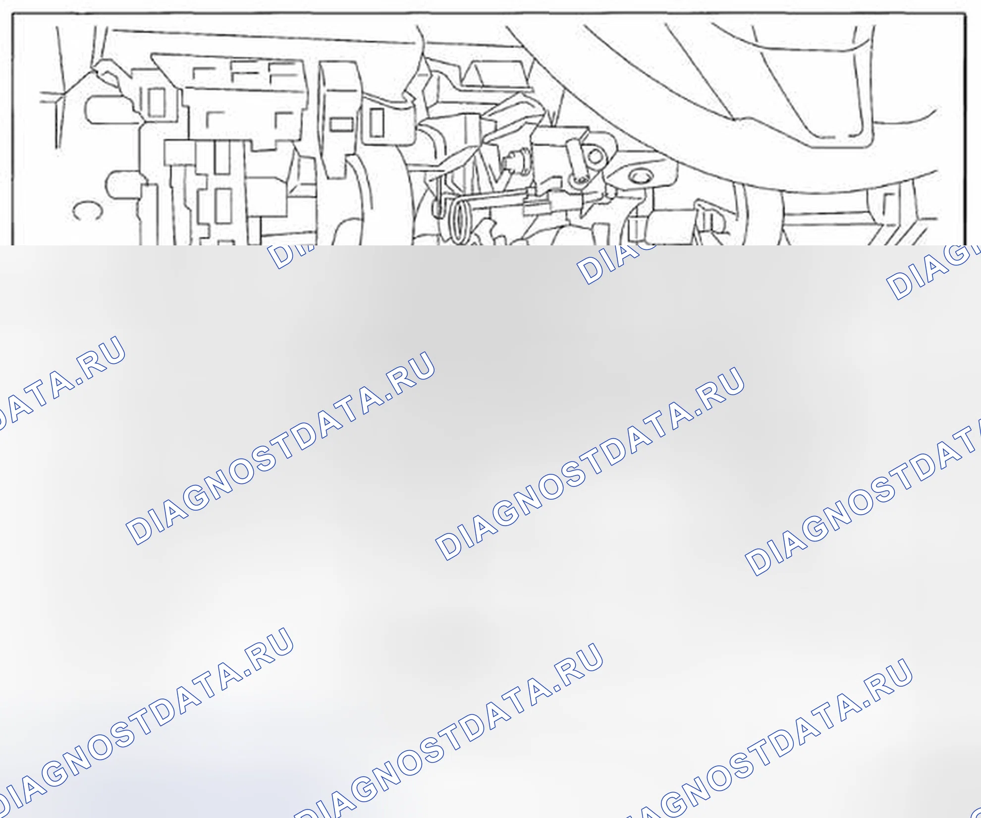 Рис. 60: СНЯТИЕ / УСТАНОВКА КОЛЕННОГО БУФЕРА. Honda CR-V IV рестайлинг