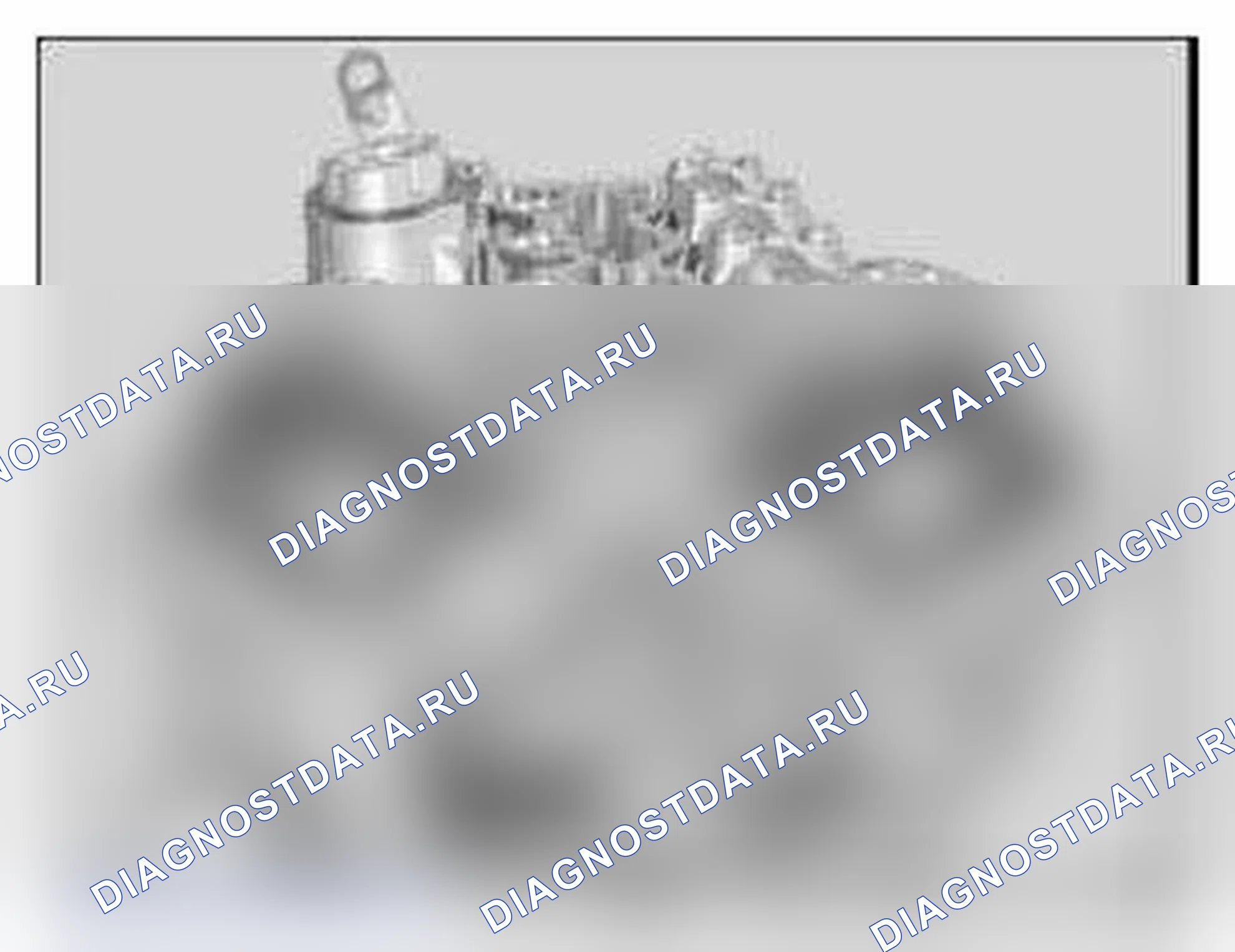 Рис. 397: Идентификация центральных болтов регуляторов распределительного вала впуска и выпуска. BMW X5 M E70