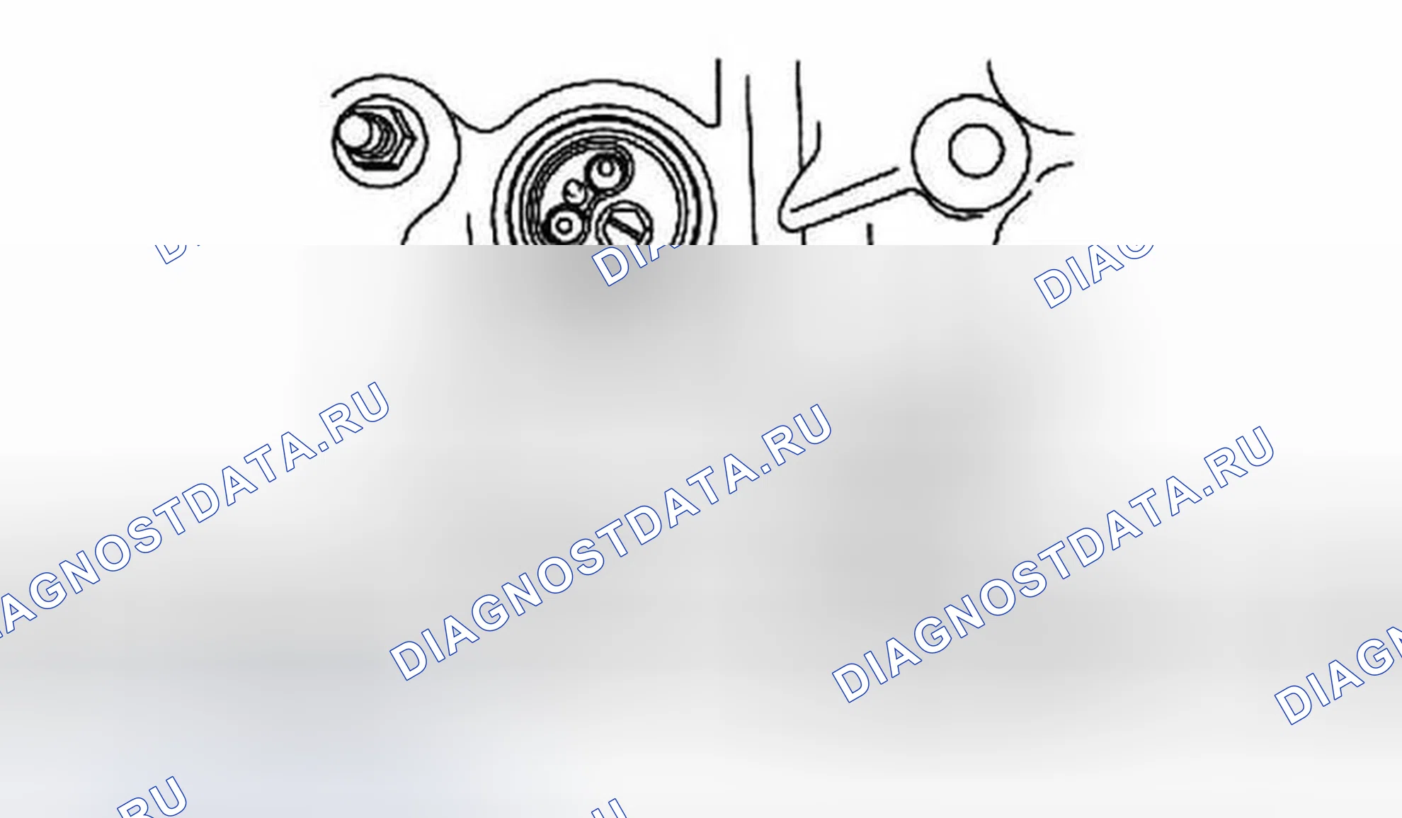 Рис. 4: Двигатели 2.0L и 2.3L (если оборудованы). Ford Focus I рестайлинг