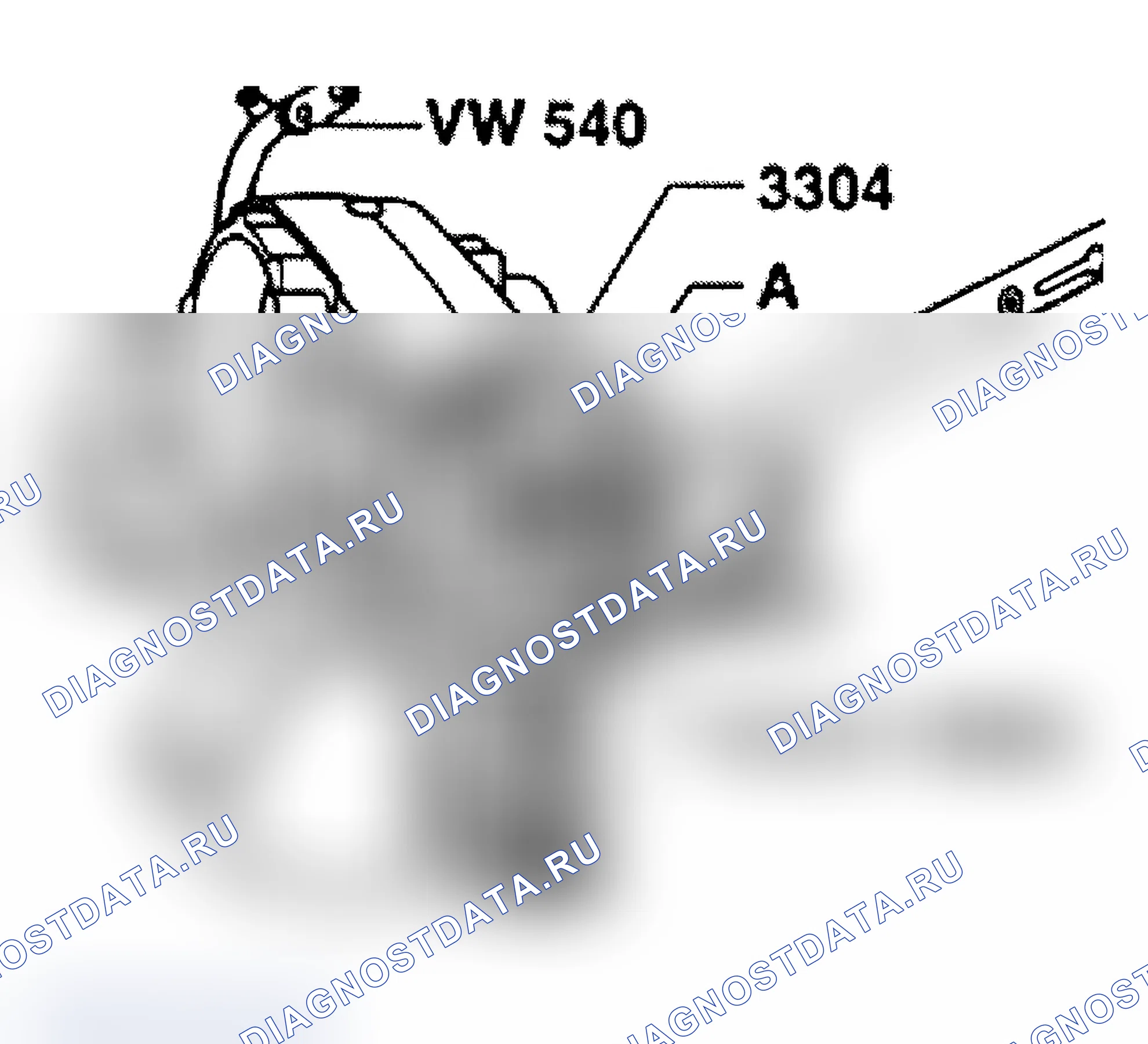 Рис. 164: Снятие гайки ведущей шестерни. Audi A4 B5 рестайлинг