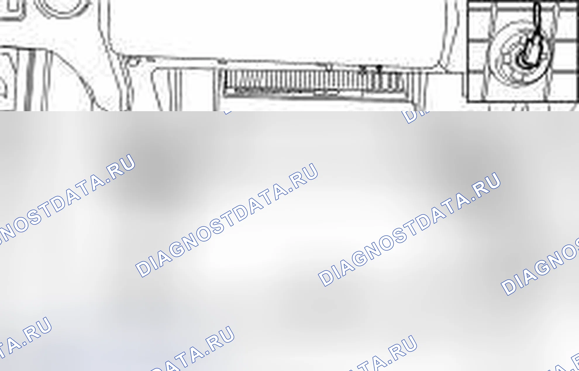 Рис. 77: ДЕМОНТАЖ. Land Rover Range Rover L322