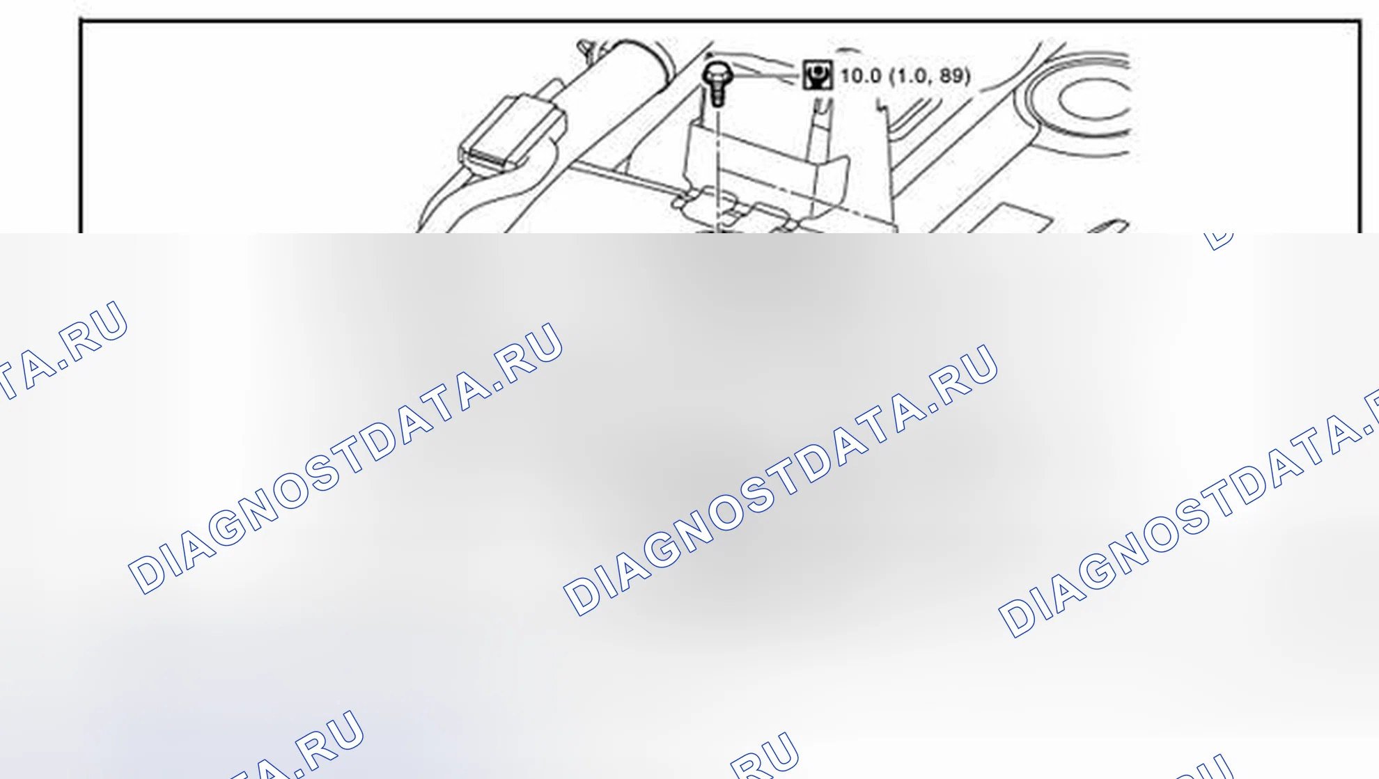 Рис. 6: Разнесенный вид. Nissan Cube III
