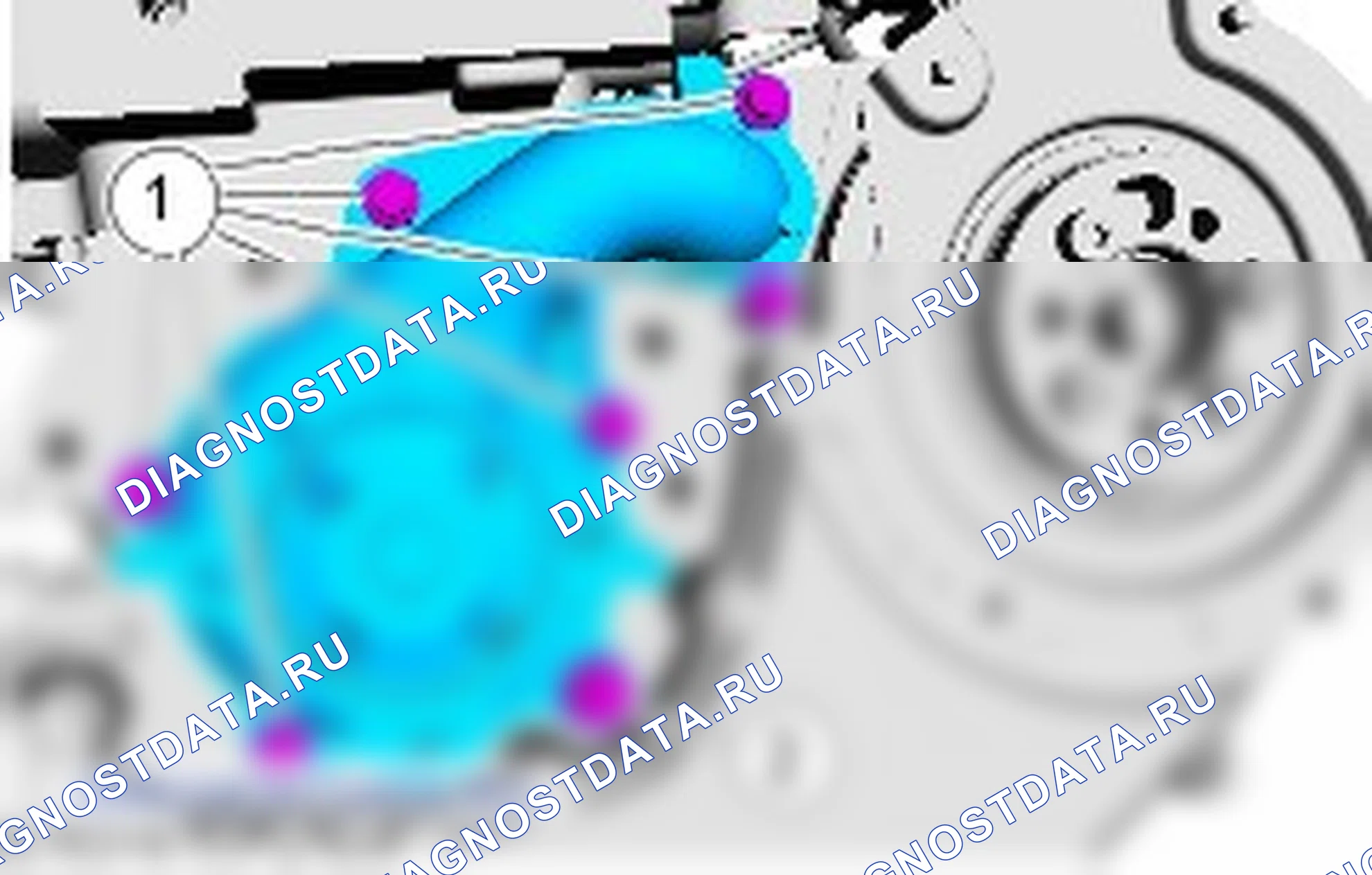 Сборка двигателя. Ford S-MAX I