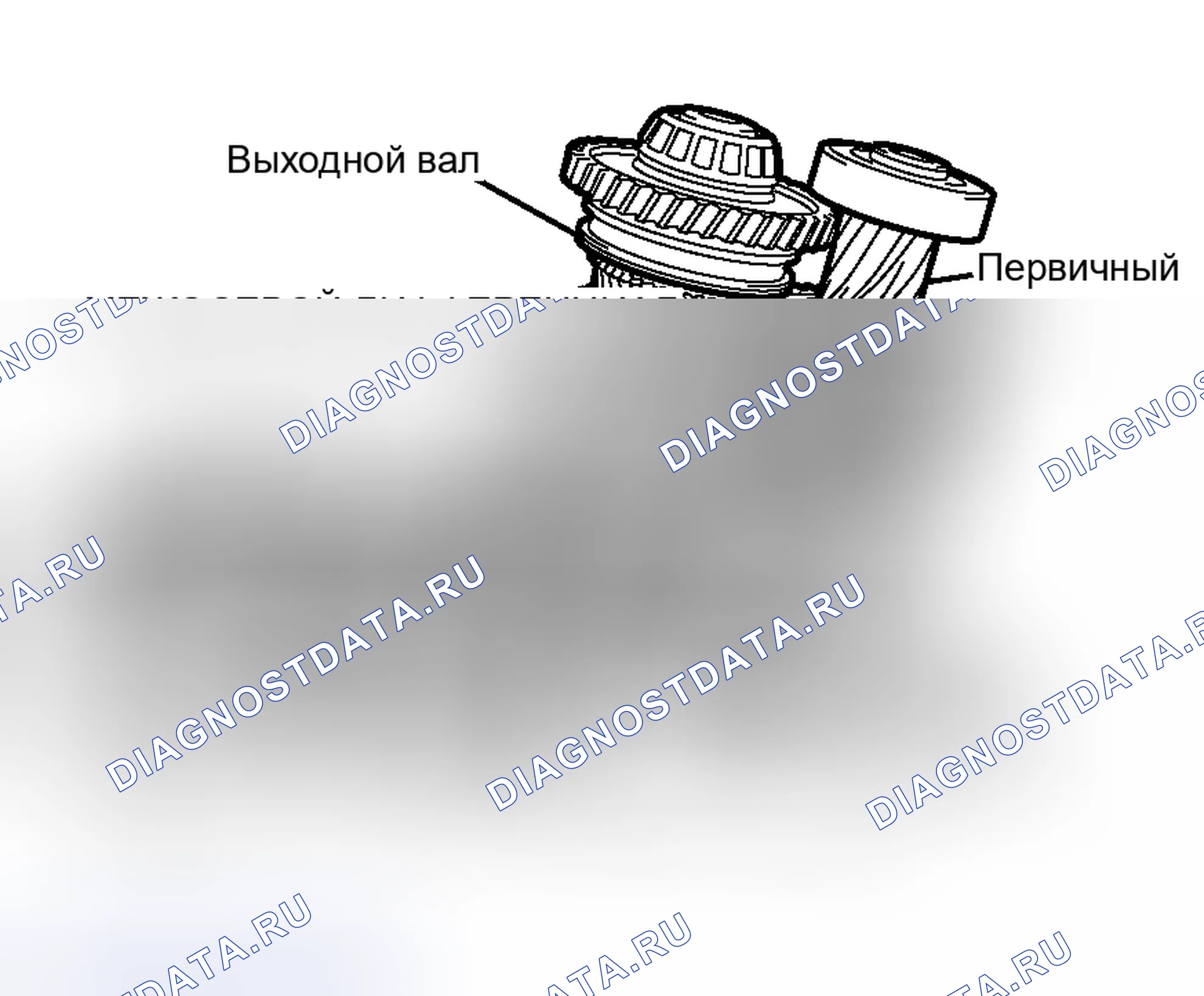 Рис. 61: < < C > > ЦЕНТРАЛЬНЫЙ ДИФФЕРЕНЦИАЛ / ВЫХОДНОЙ ВАЛ / СНЯТИЕ ВХОДНОГО ВАЛА. Mitsubishi Lancer IX рестайлинг