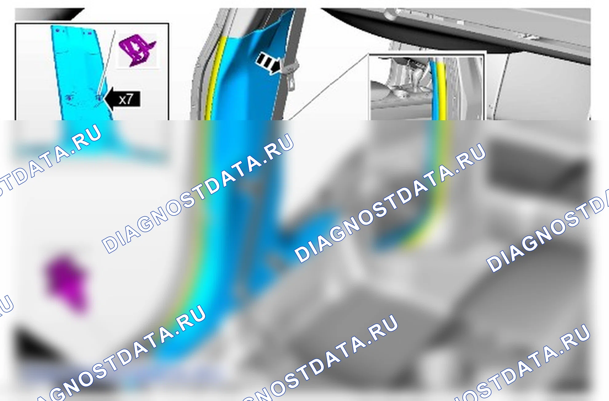 Обивка стойки B: описание и работа. Ford Mondeo V
