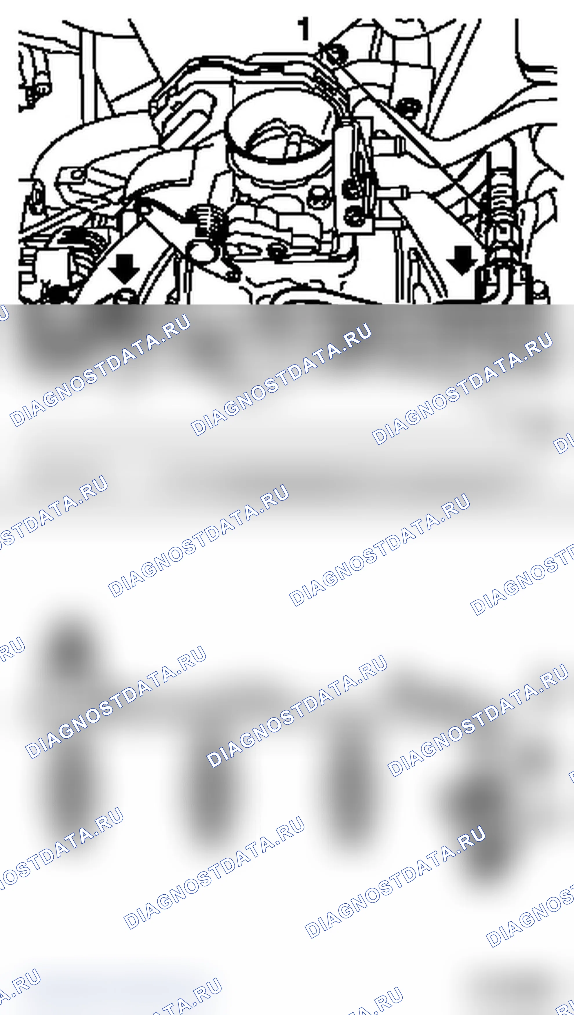 Демонтаж и установка топливных форсунок (X 18 XE1, Z 18 XE). Opel Zafira A рестайлинг
