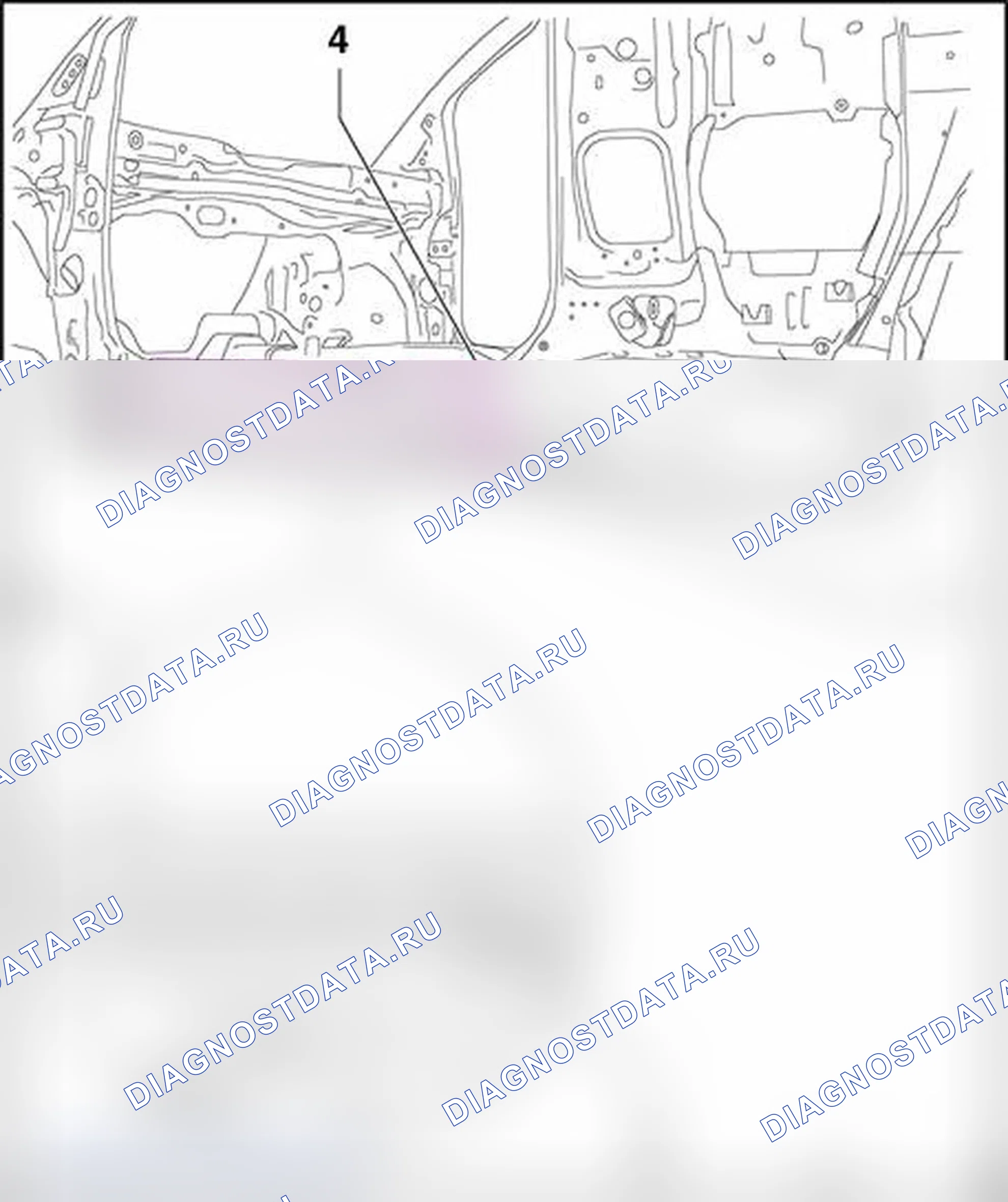 Рис. 211: Охватывает: Детали узла подоконника. Volkswagen New Beetle A4 рестайлинг