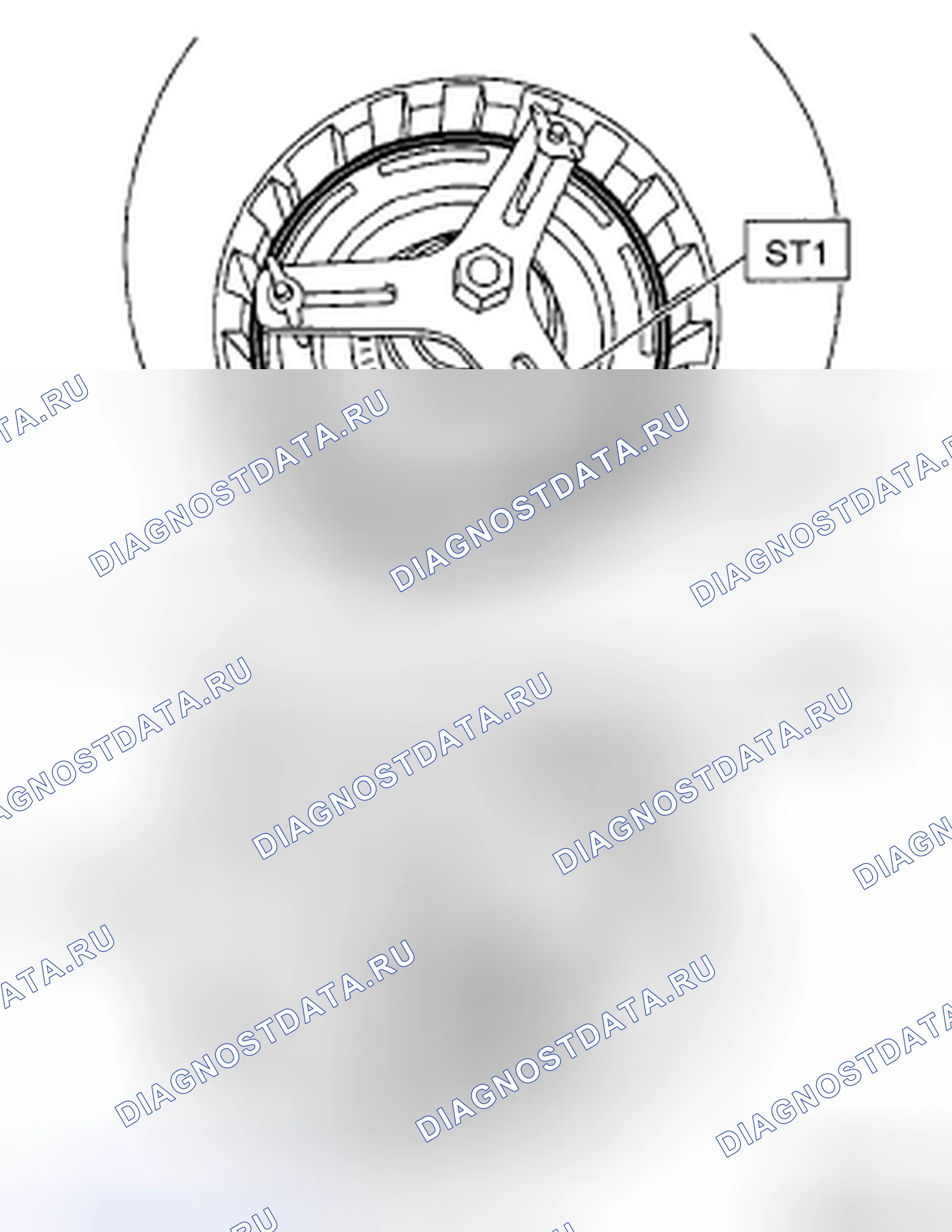 Рис. 556. Subaru Outback BP рестайлинг