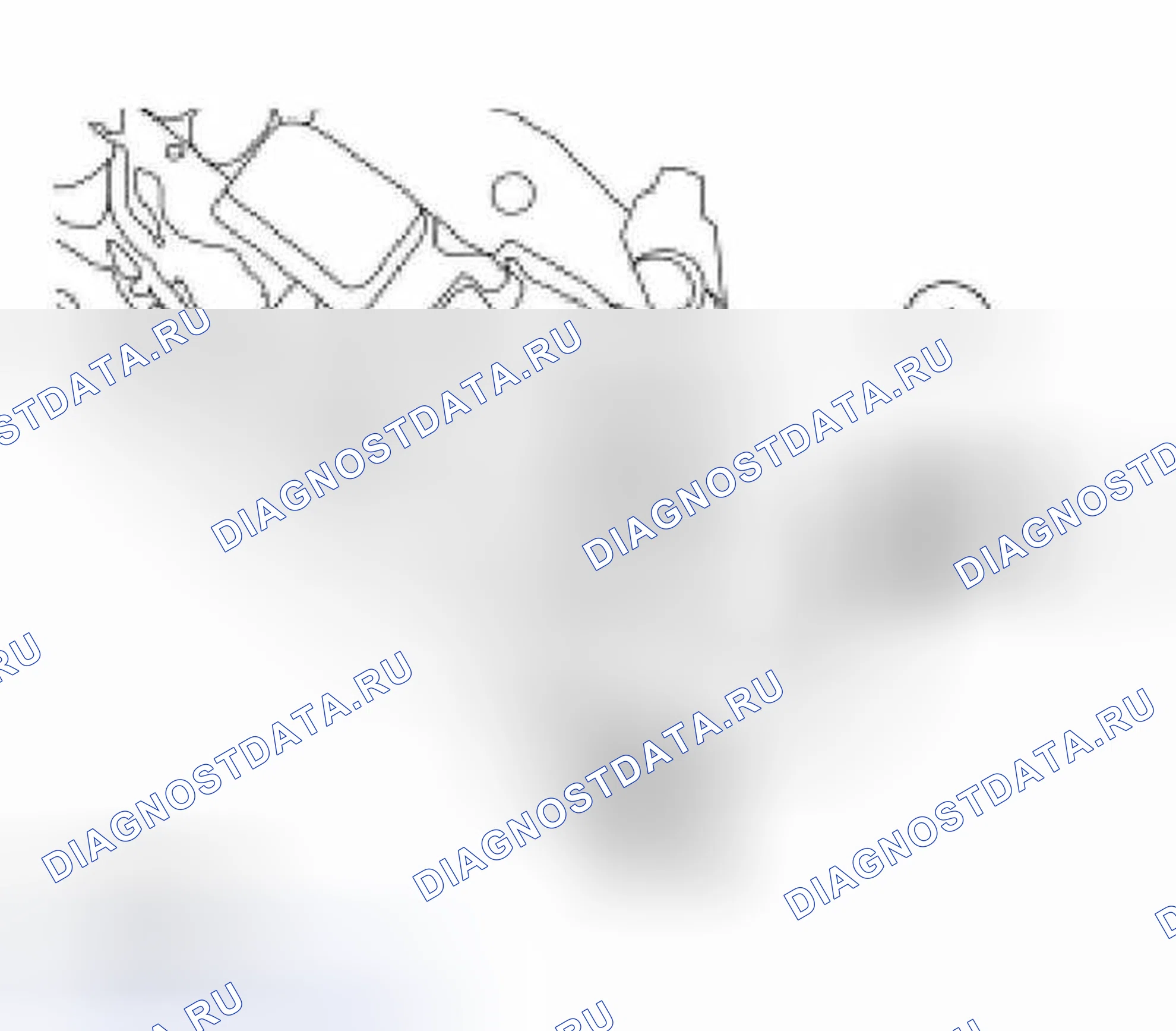 Рис. 64: Переключатель двери Приоткрыто - задняя дверь. Hyundai Pony I