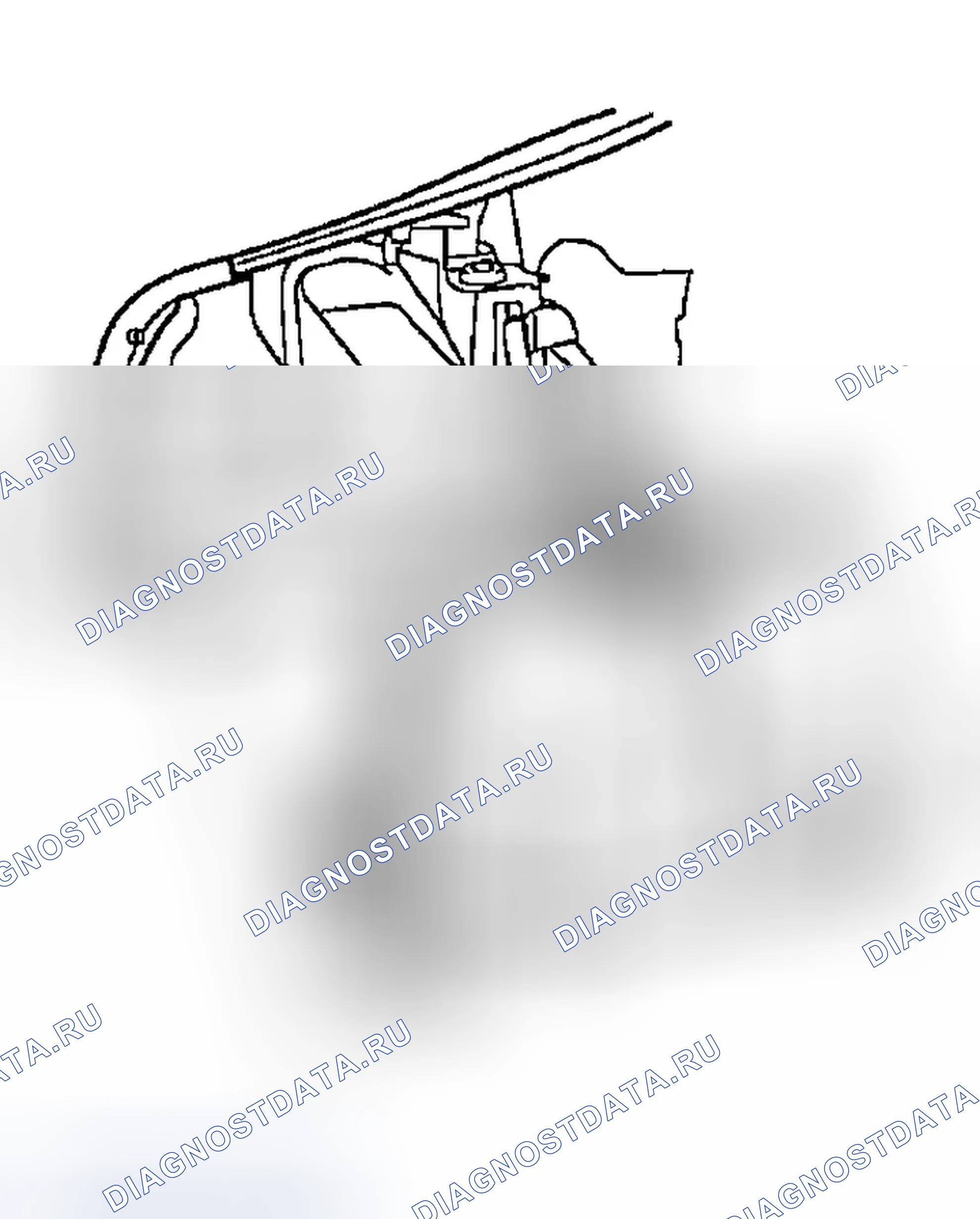 Рис. 120: БОКОВАЯ ОТДЕЛКА БАГАЖА. Hyundai Tiburon II