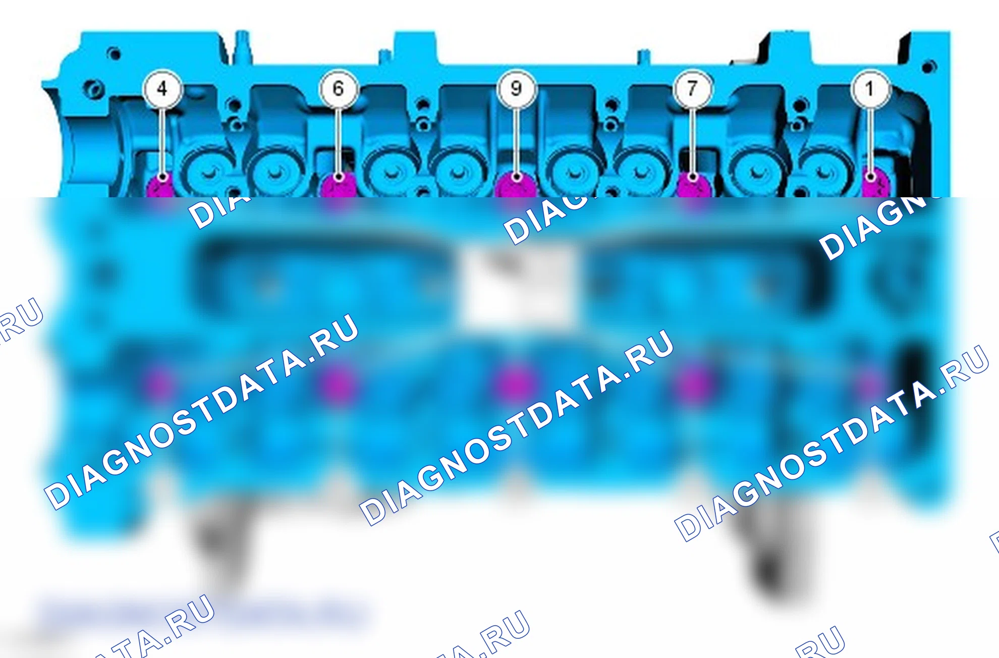 Разборка двигателя. Ford Grand C-MAX II