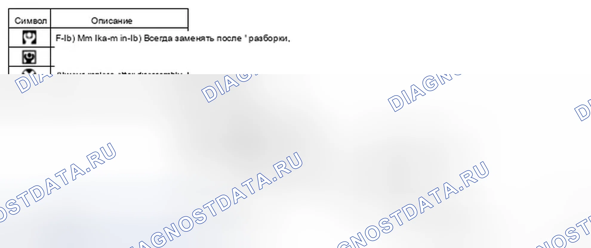 Рис. 21: Идентификация компонентов приводного вала со спецификацией крутящего момента. Infiniti FX35 I рестайлинг