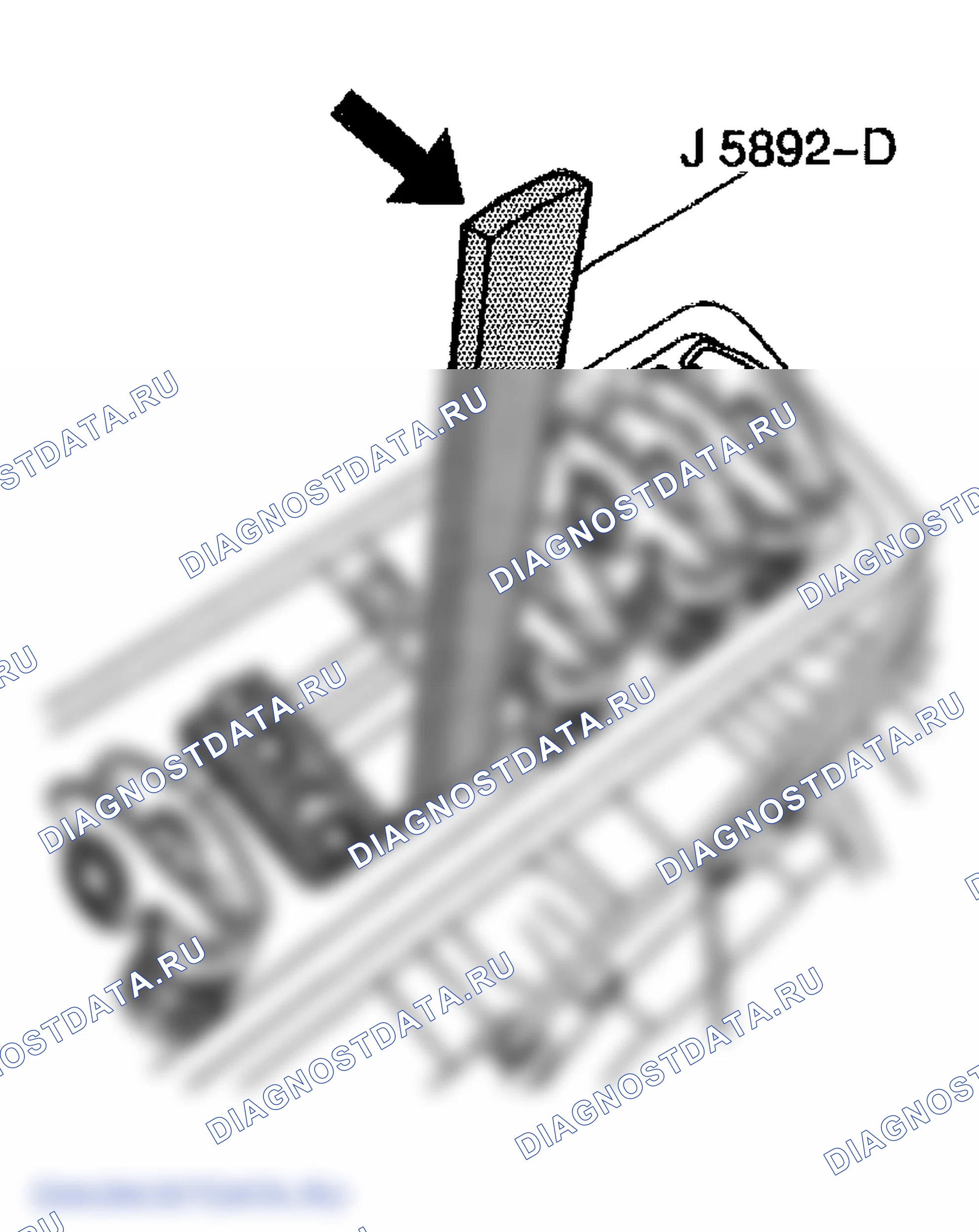 Рис. 480: Порядок демонтажа. GMC Sierra 1500 HD 