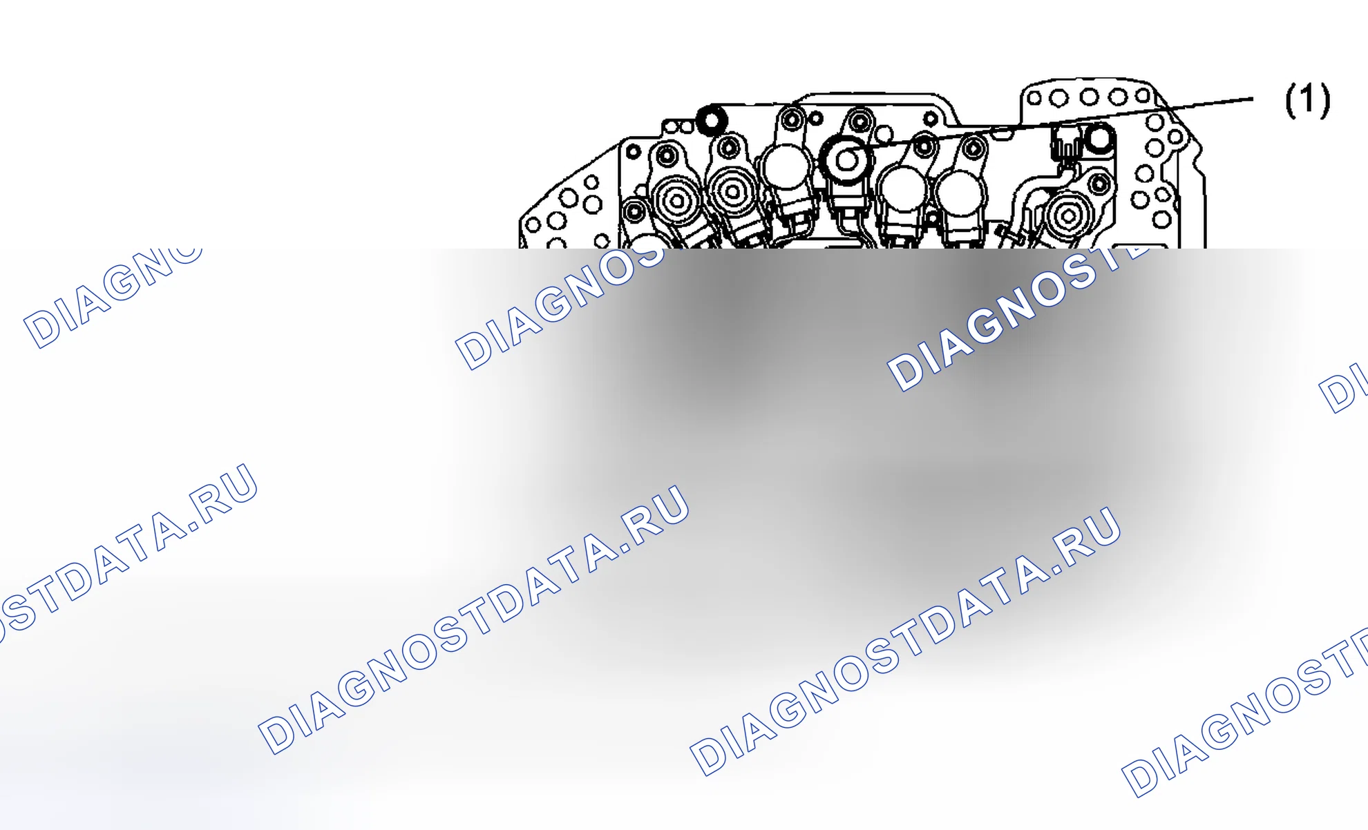 Рис. 99: СОЛЕНОИД НИЗКОСКОРОСТНОГО ТОРМОЗА. Subaru Legacy BL/BP рестайлинг