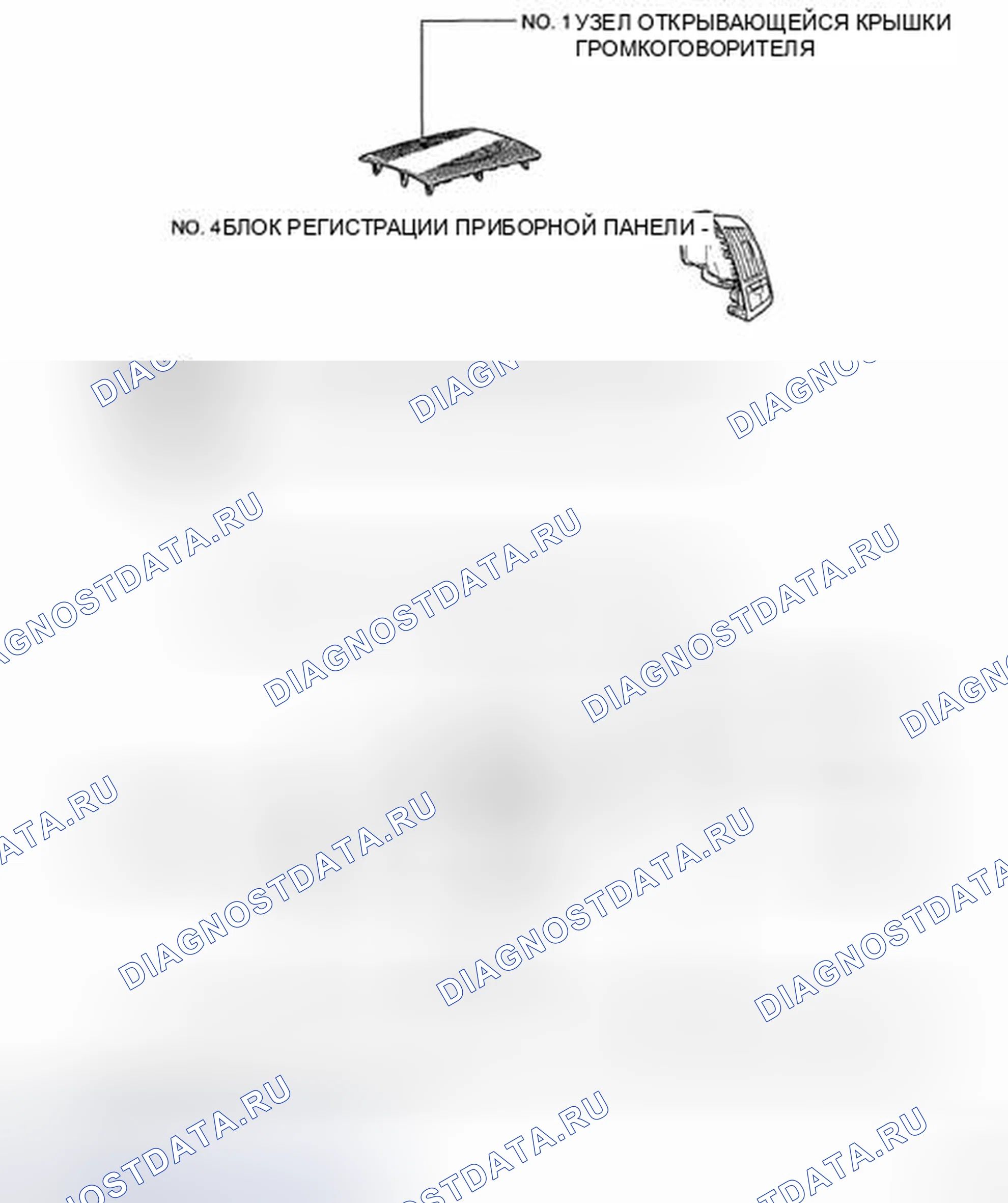 Рис. 59: КОМПОНЕНТЫ. Toyota Land Cruiser 200