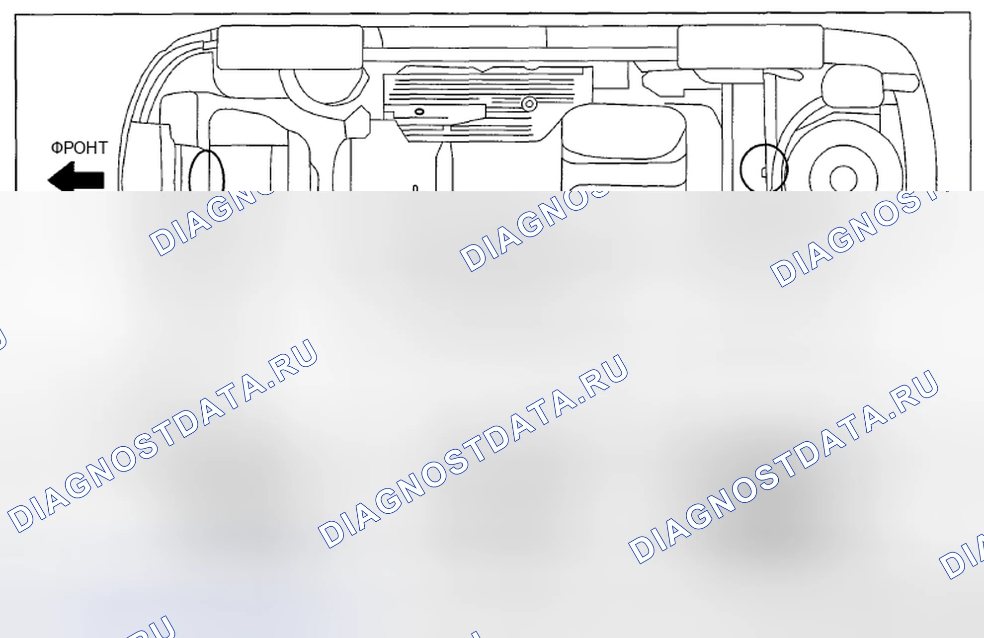 Рис. 54: Задняя часть. Mazda CX-9 I рестайлинг