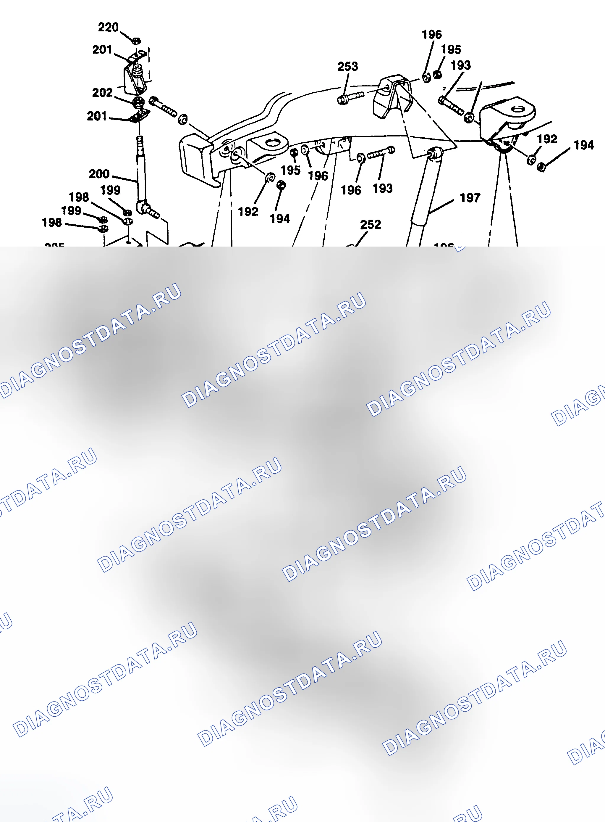 Рис. 3: РАСПОЛОЖЕНИЕ КОМПОНЕНТОВ. GMC C3500 HD 