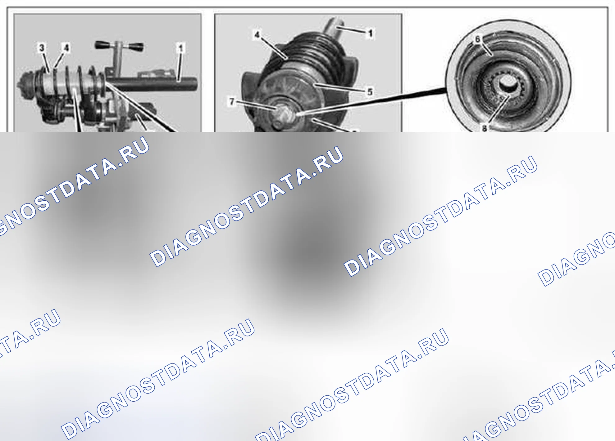 Рис. 51: Снять / установить передний амортизатор - AR32.25-P-0105MCU. Kia Soul I