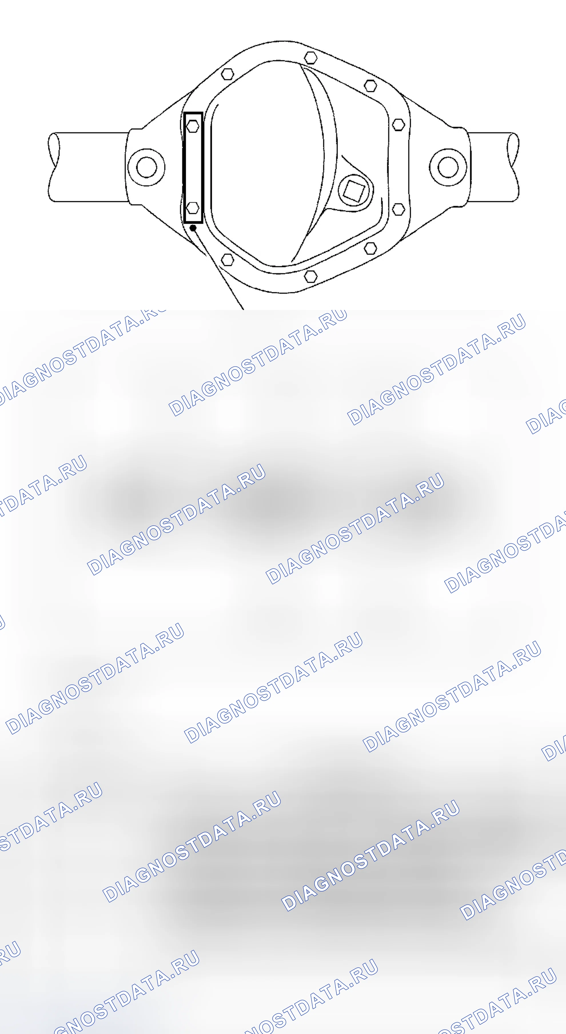 Рис. 2: Идентификационная бирка. Ford Cab & Chassis F350 Super Duty 