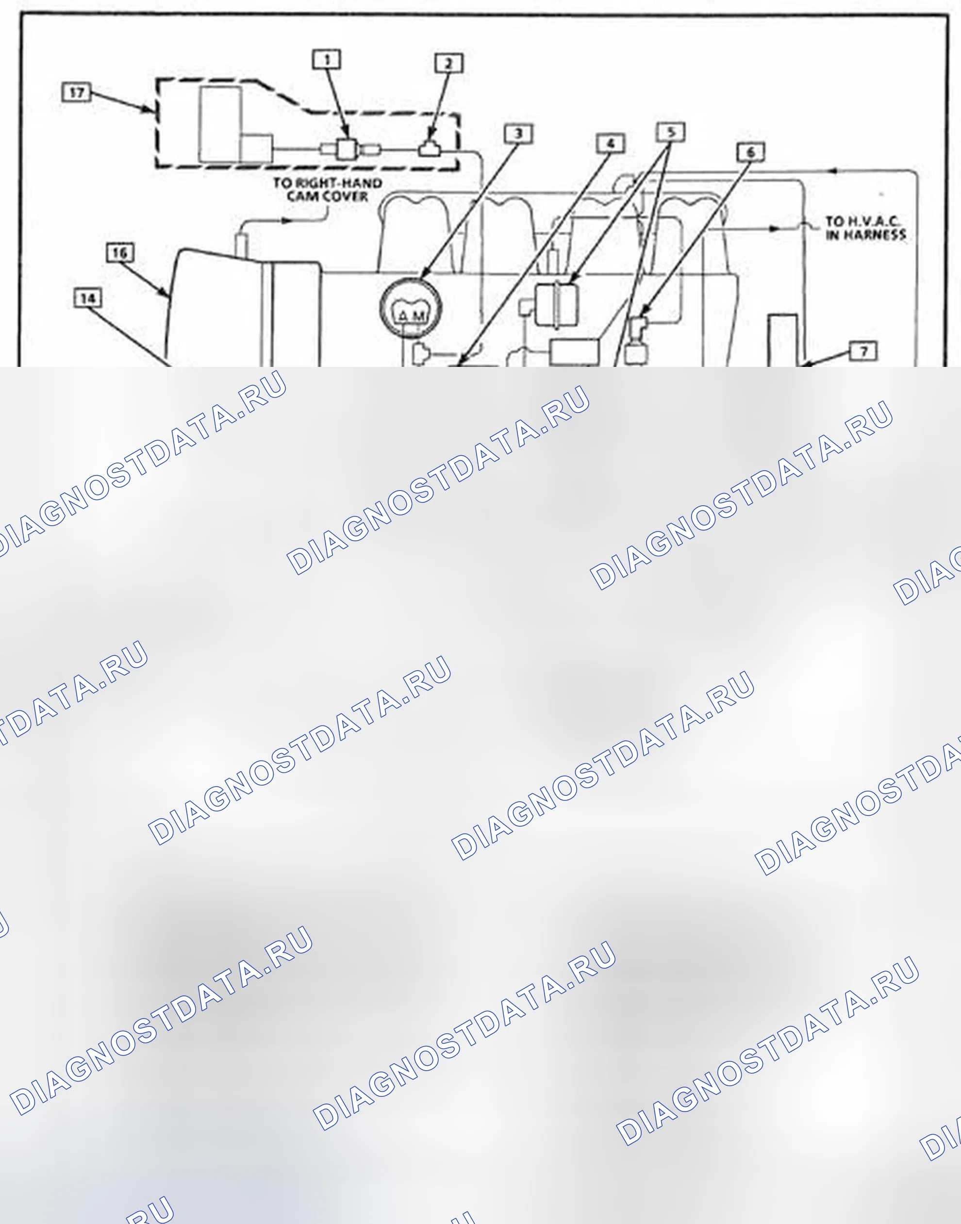 Рис. 14: Установка или подключение. Chevrolet Corvette C4