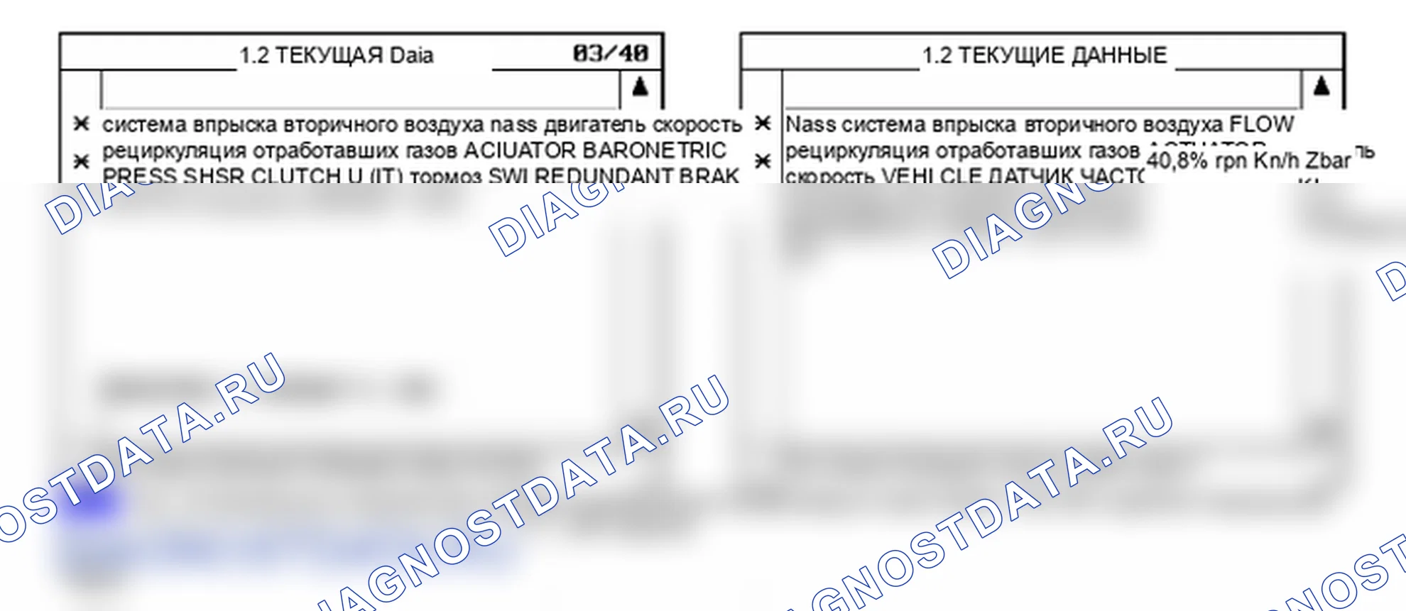 P0401: Обнаружен недостаточный поток рециркуляция отработавших газов. Kia Sportage KM