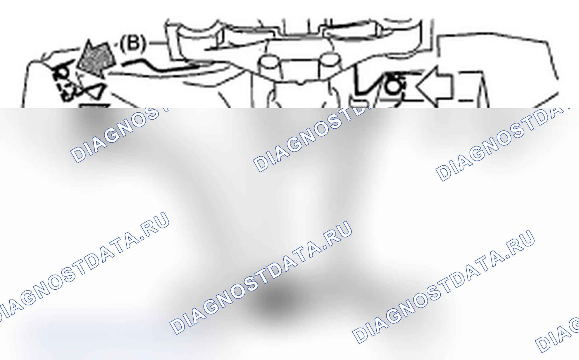 Рис. 278: ЦЕНТРАЛЬНАЯ КРЫШКА ТЕПЛОВОГО ЭКРАНА. Subaru Impreza WRX STI GR