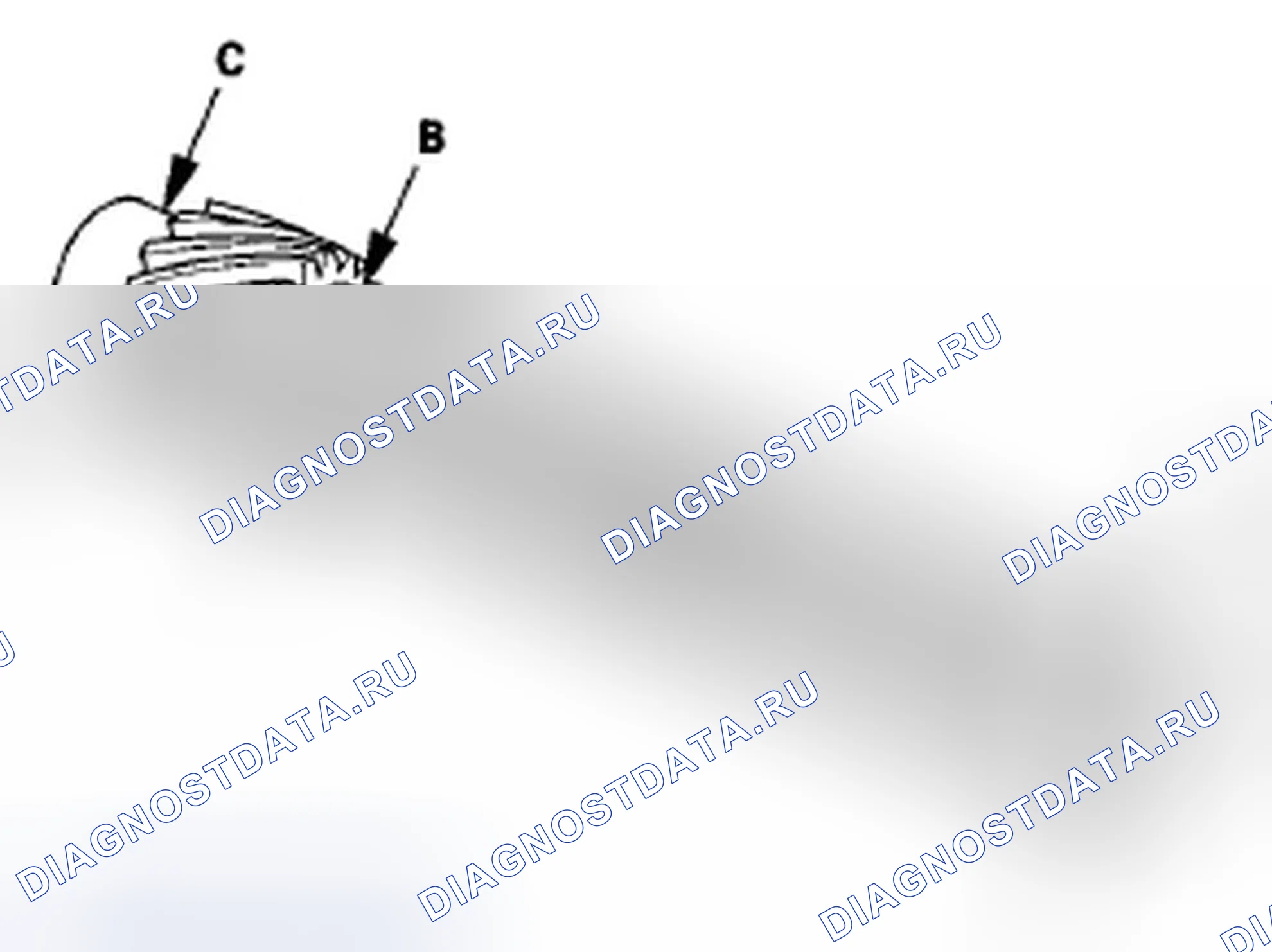 Рис. 354: Проверка промежуточного вала. Honda Civic VIII