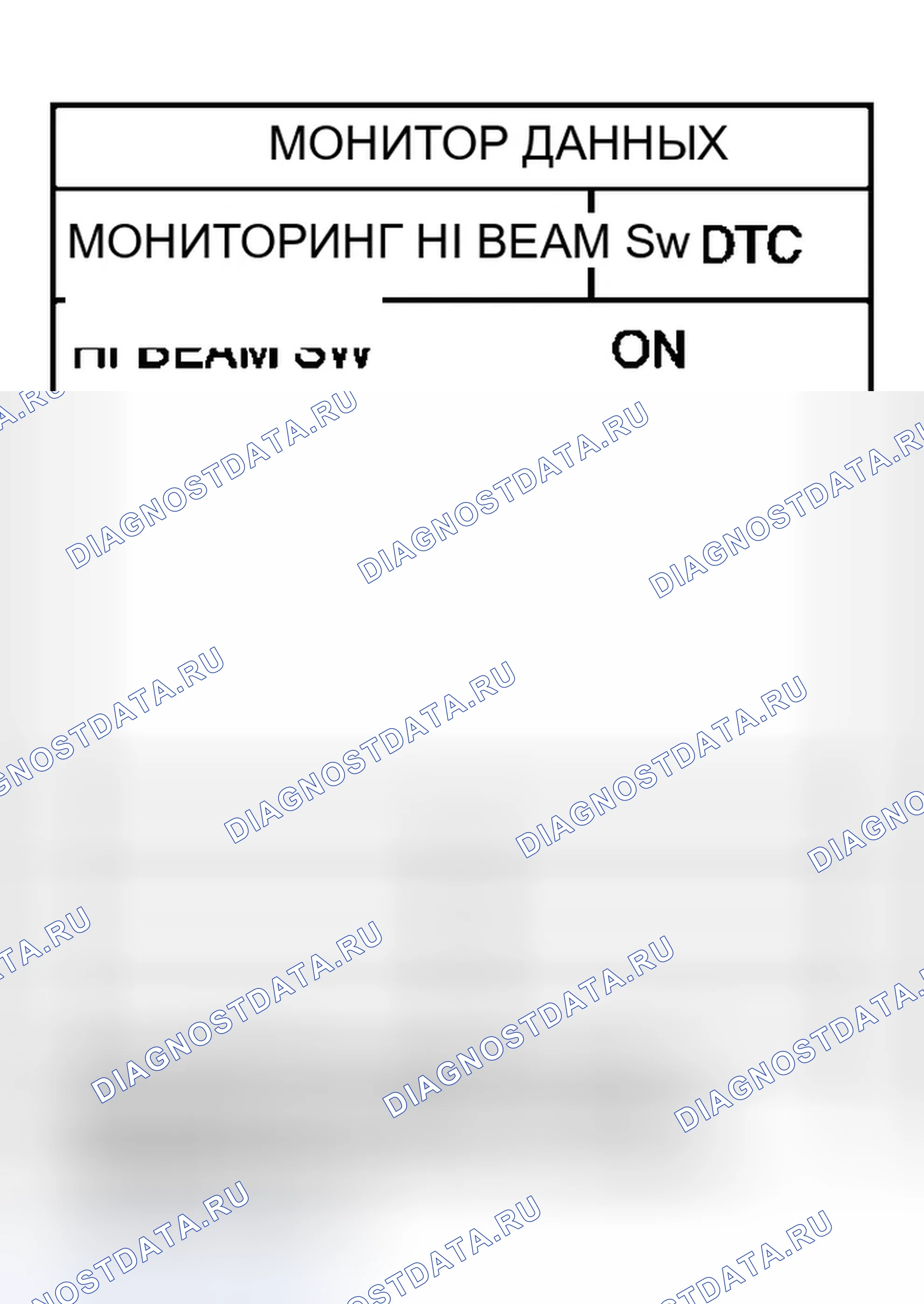 Рис. 549: Фара дальнего света не освещает (обе стороны). Infiniti G35 III