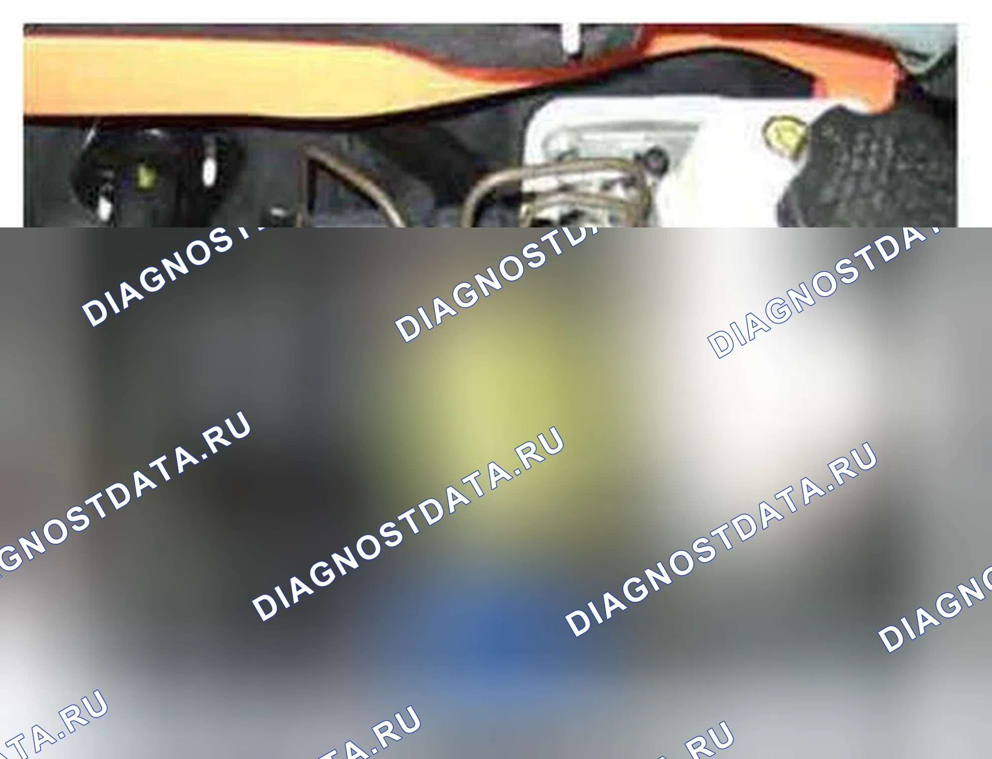 Рис. 197: Расположение компонентов. Hyundai Sonata VI